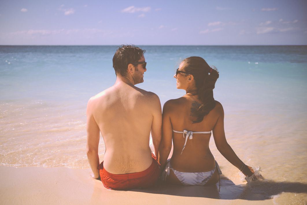 Couple at the Beach