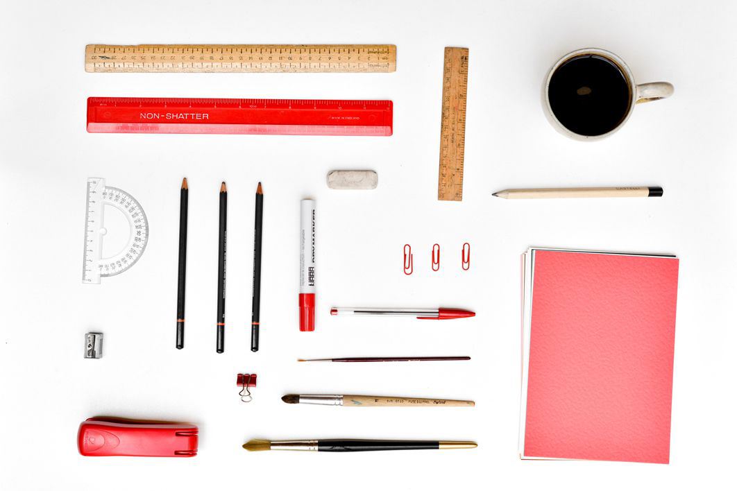 Red Office Essentials