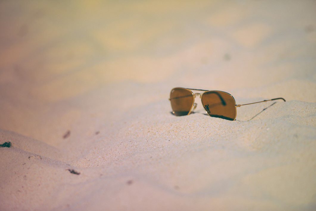 Sunglasses on the Beach