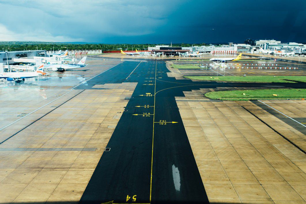Airport Runway Plane