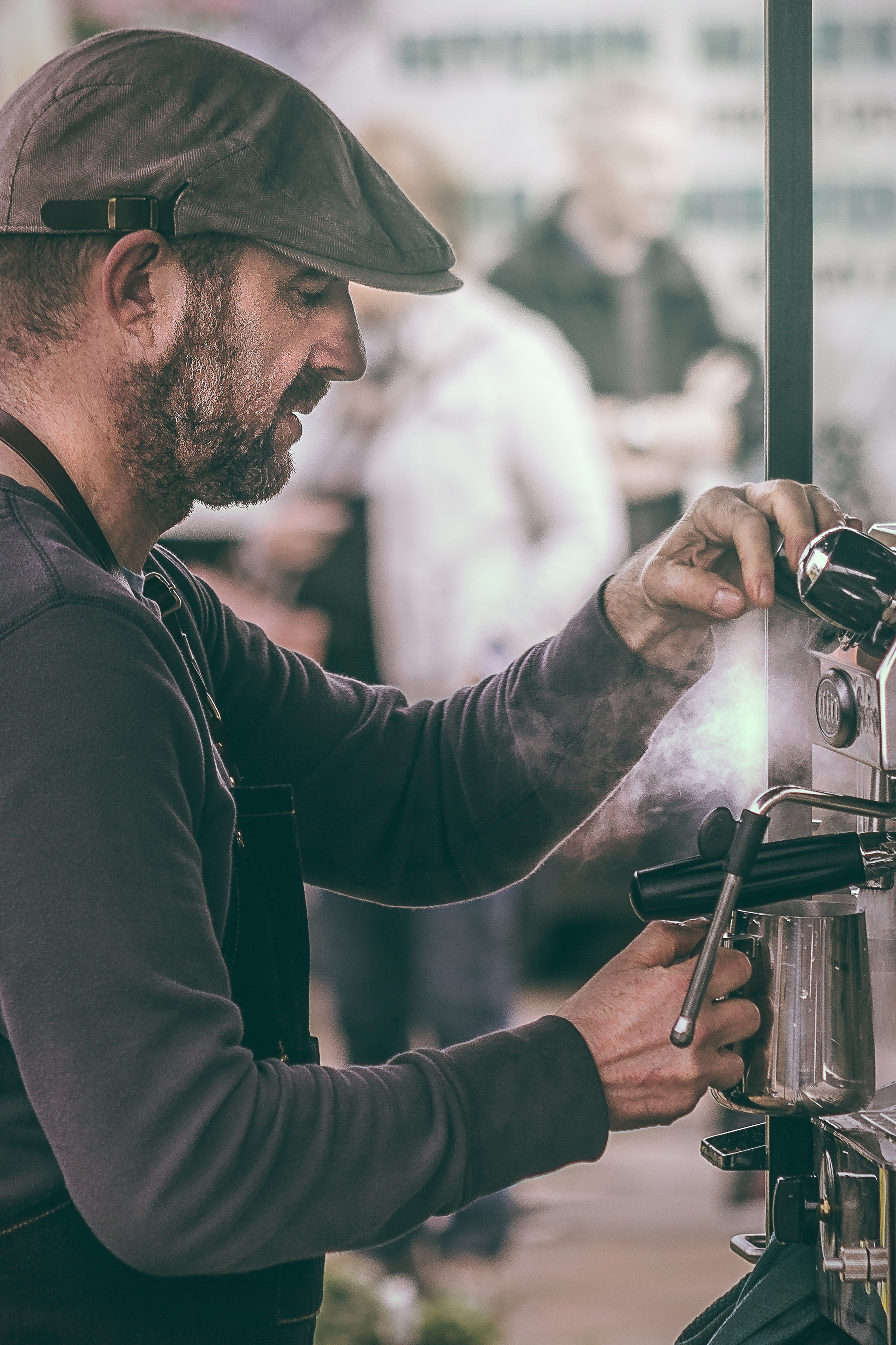 Barista Making Coffee