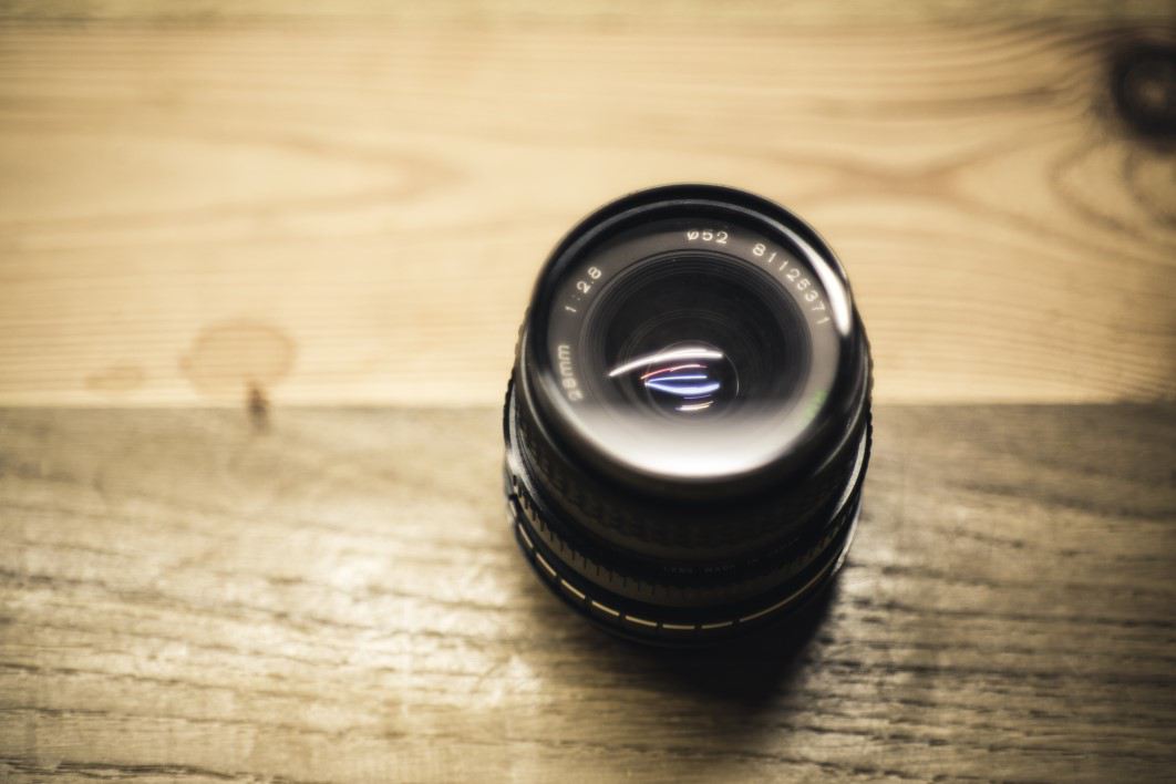 Camera Black Fisheye Lens