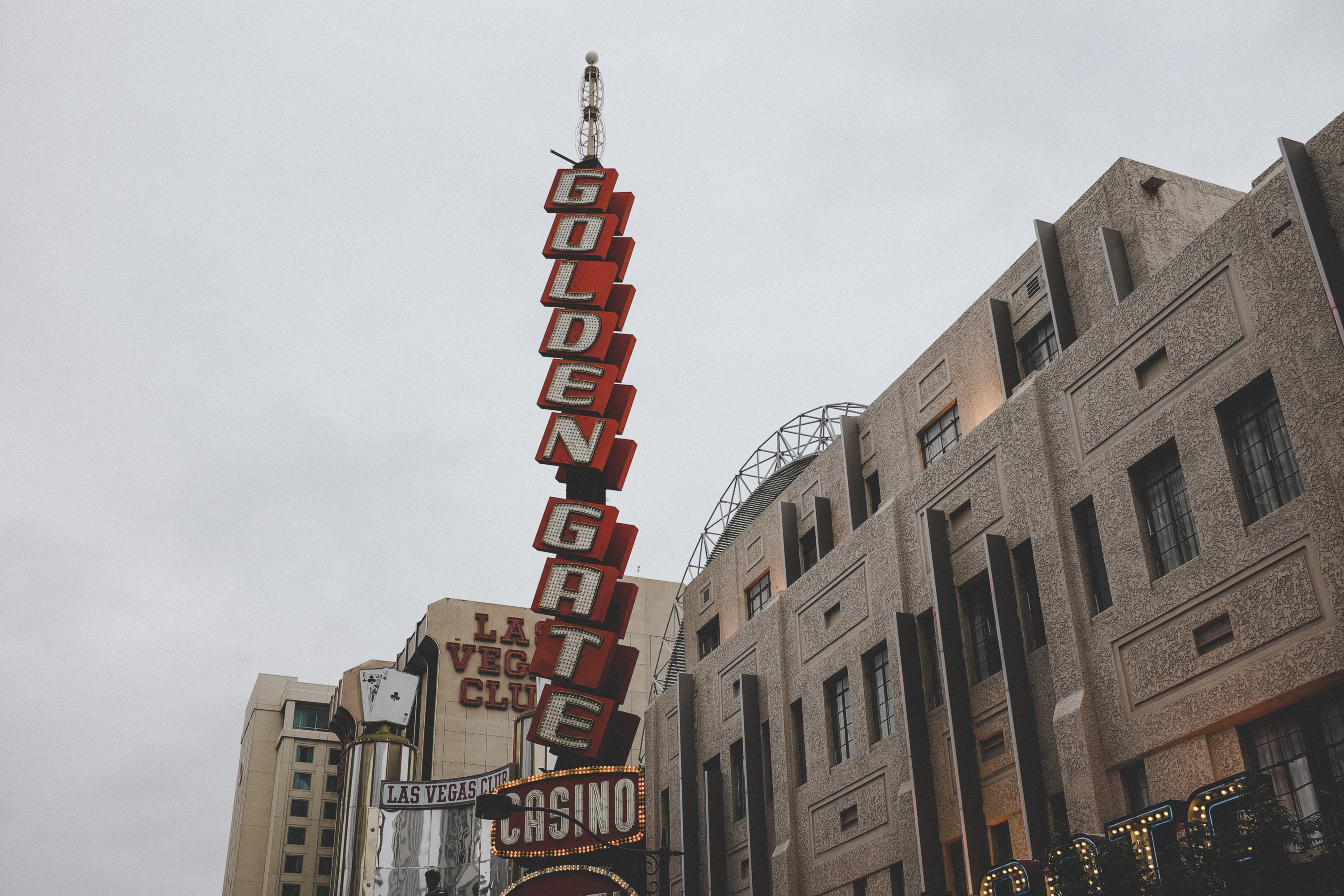 Golden Gate Casino Neon Sign