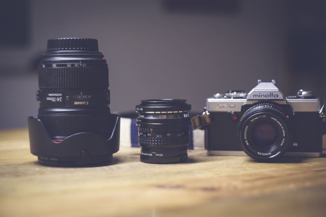 Minolta Camera and Lens Collection