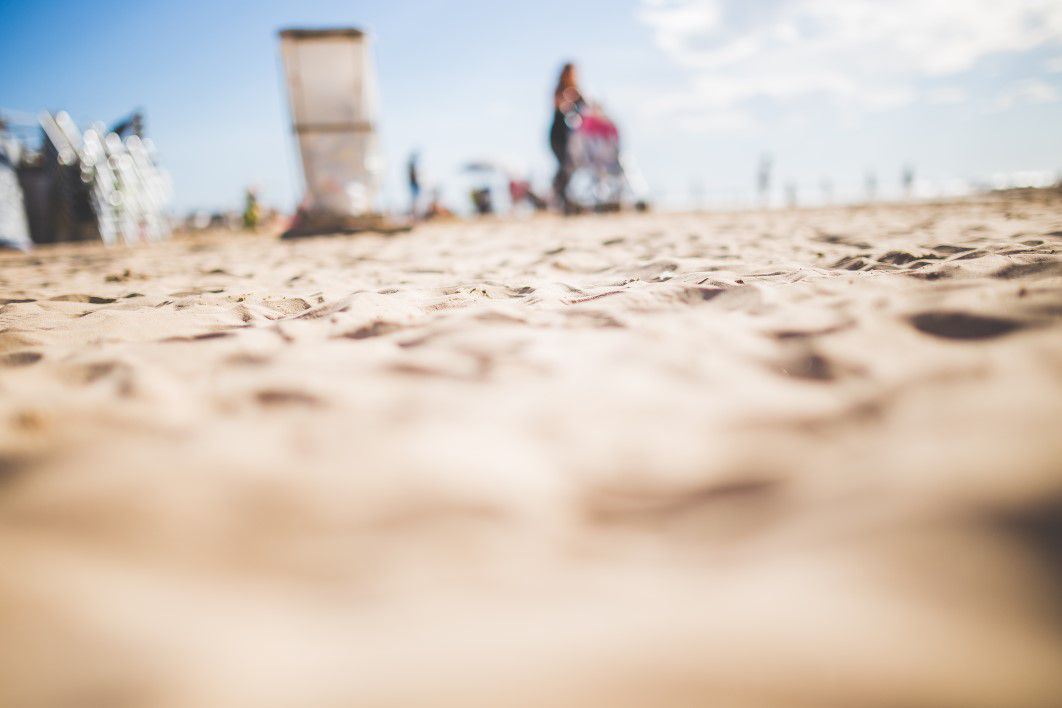 People Cleaning Beach