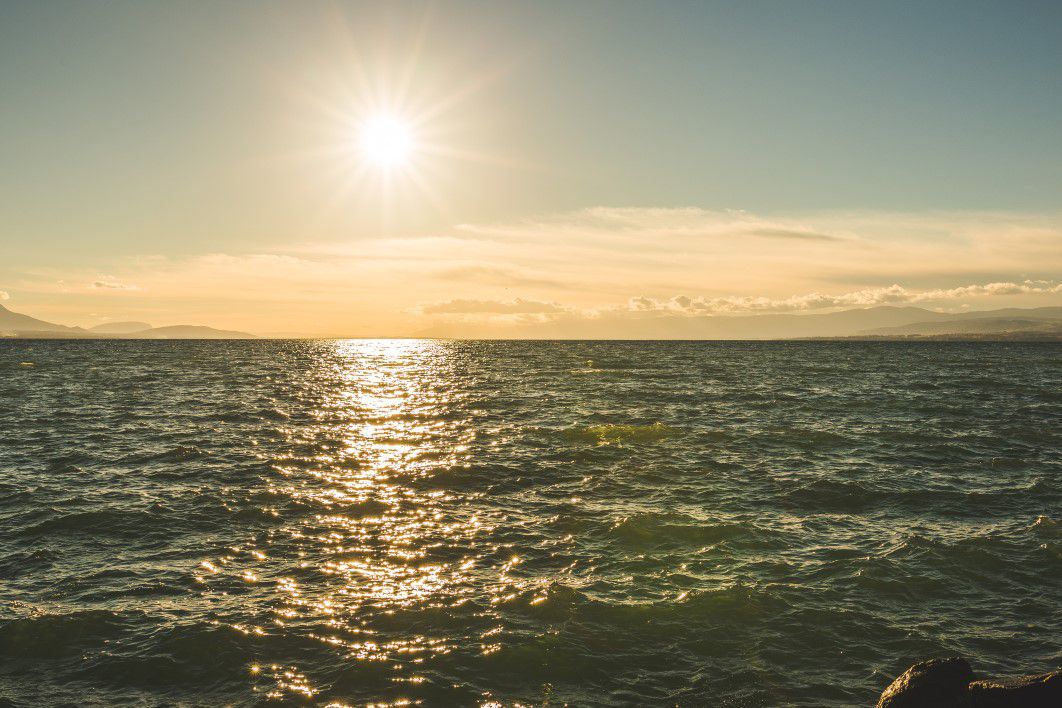 Sunset, Sea & Clouds