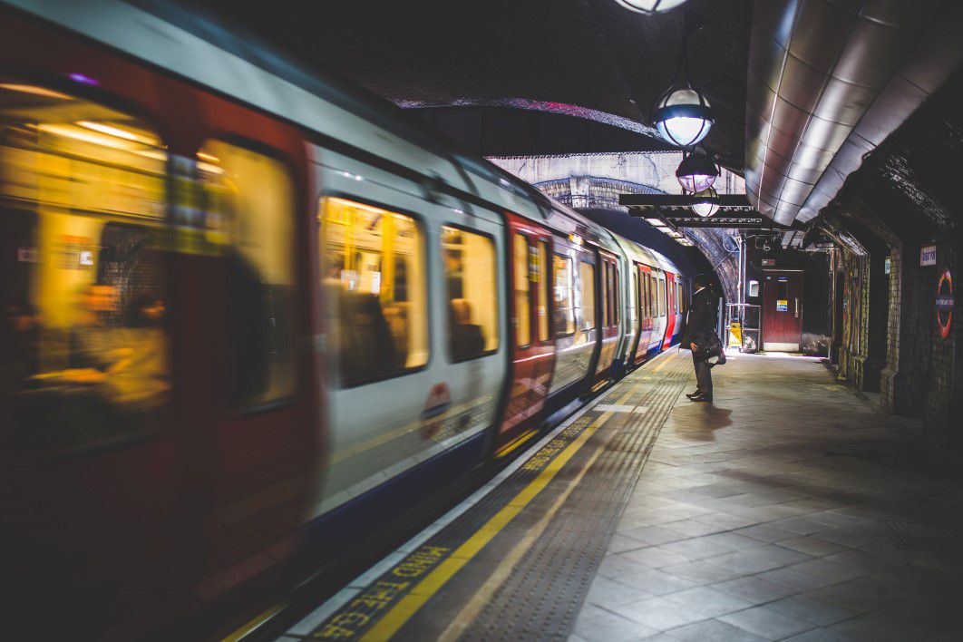 Underground Subway Train Station