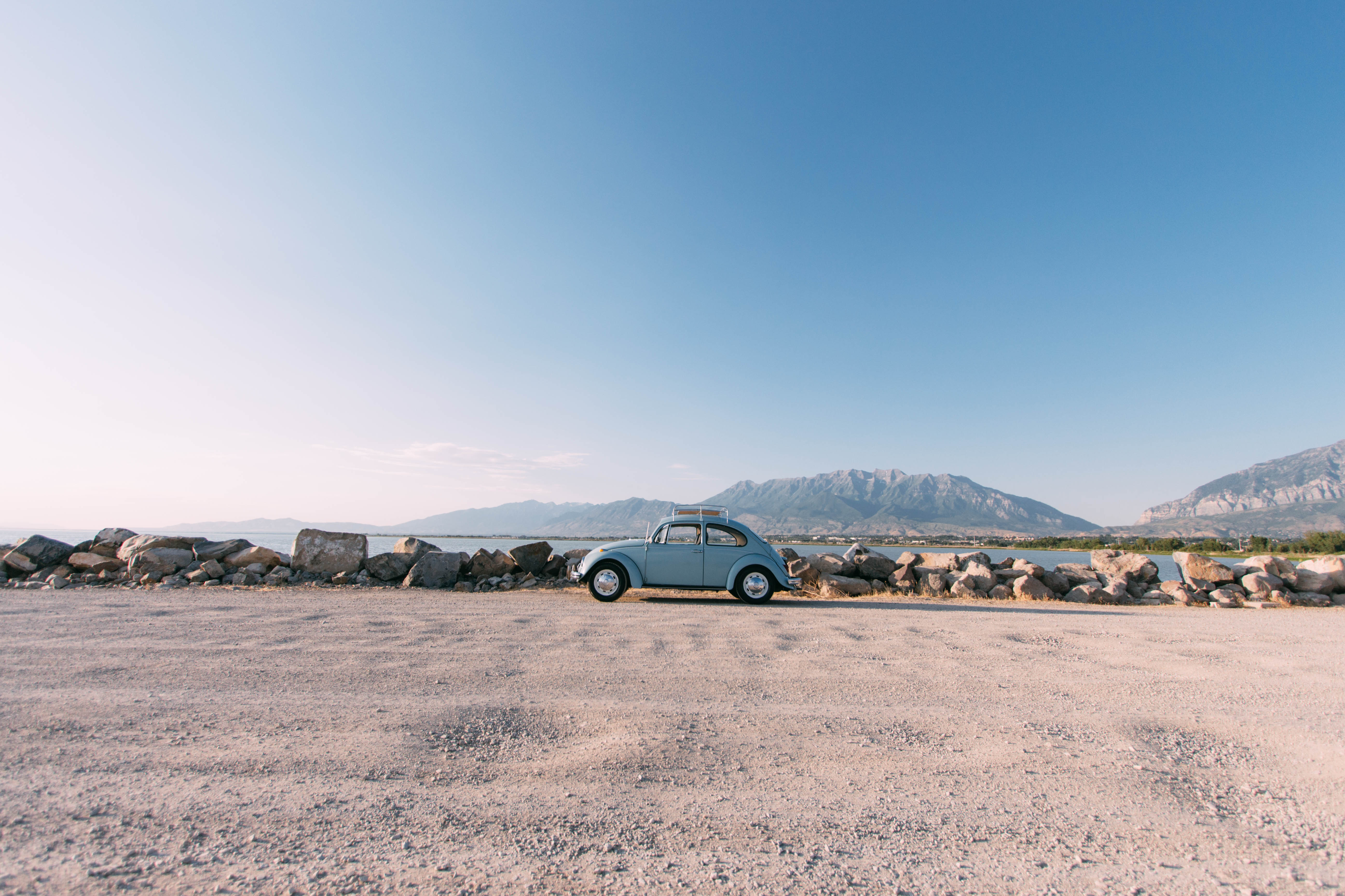 Volkswagen Beetle at the Beach