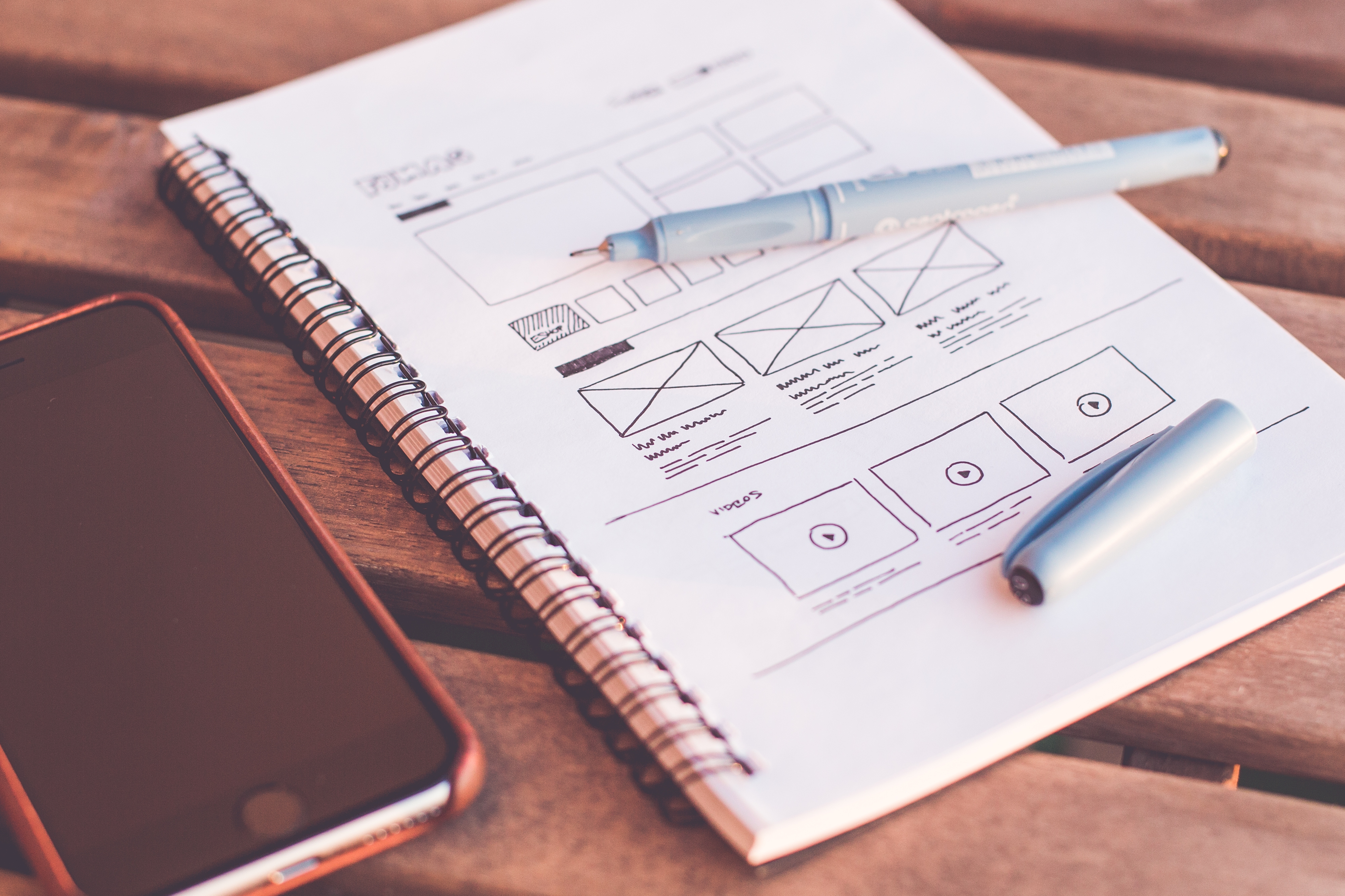 Web Design Wireframe Layout