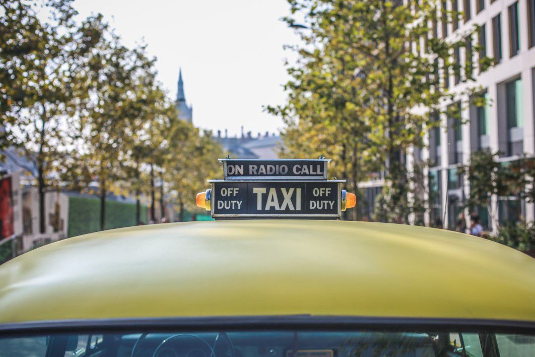 Classic Yellow Taxi Cab