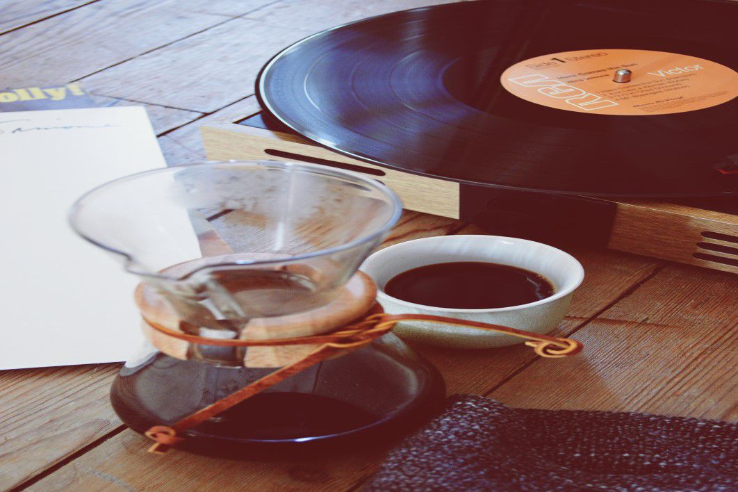 Vinyl Player Coffee