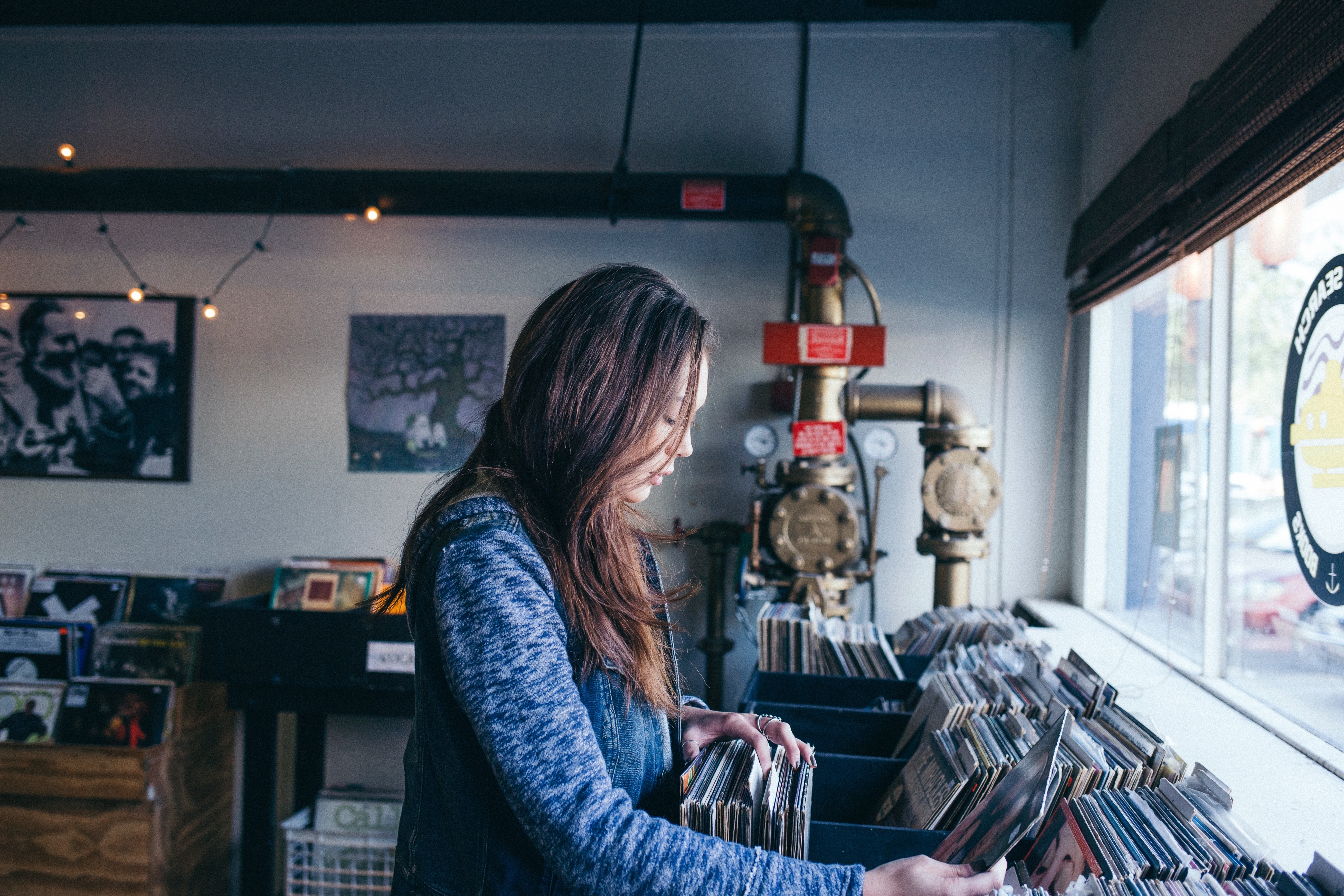 Woman Shop Vinyl