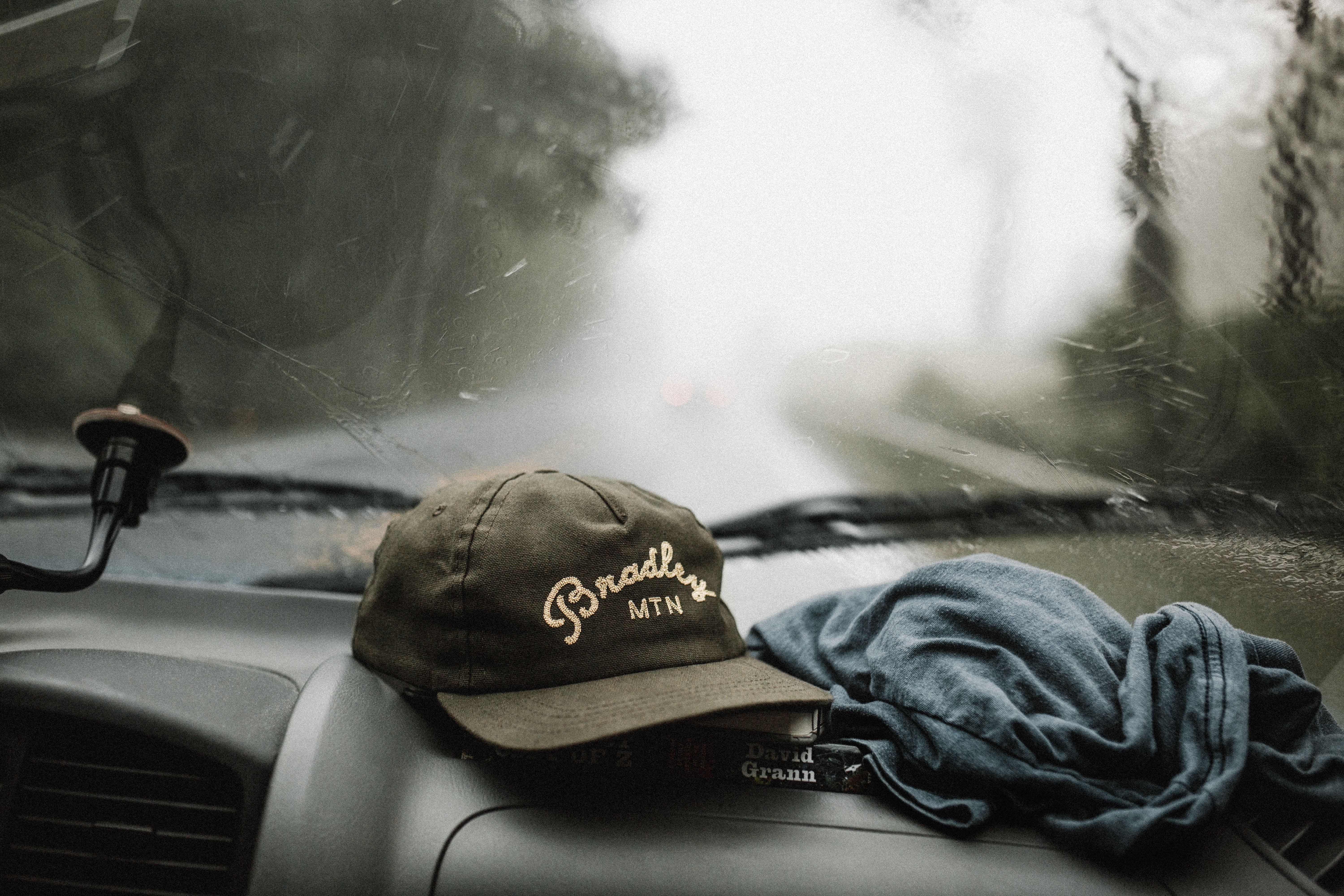 Rain Car Baseball Cap