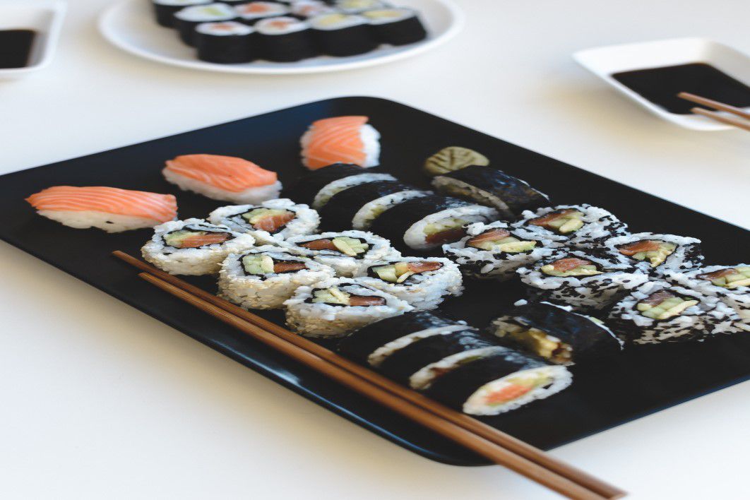 Homemade Sushi Platter