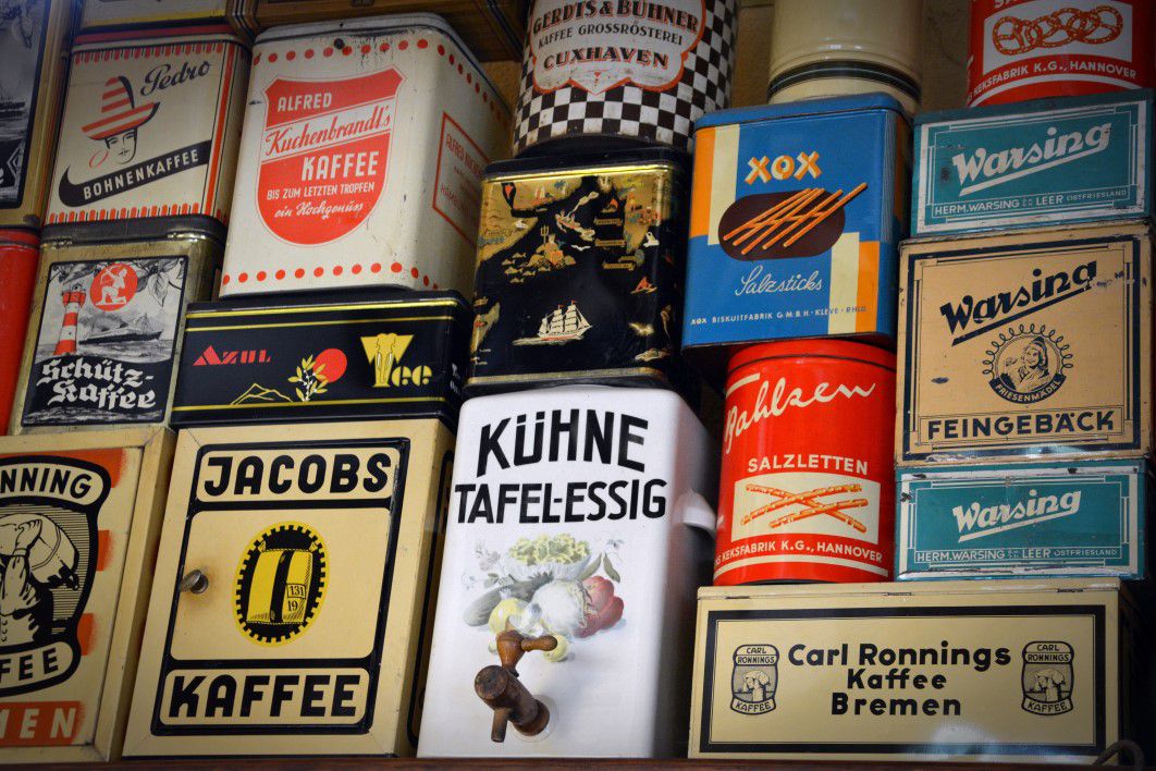 Vintage Coffee Tins