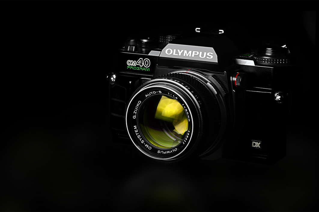 Analog Camera Olympus Glossy