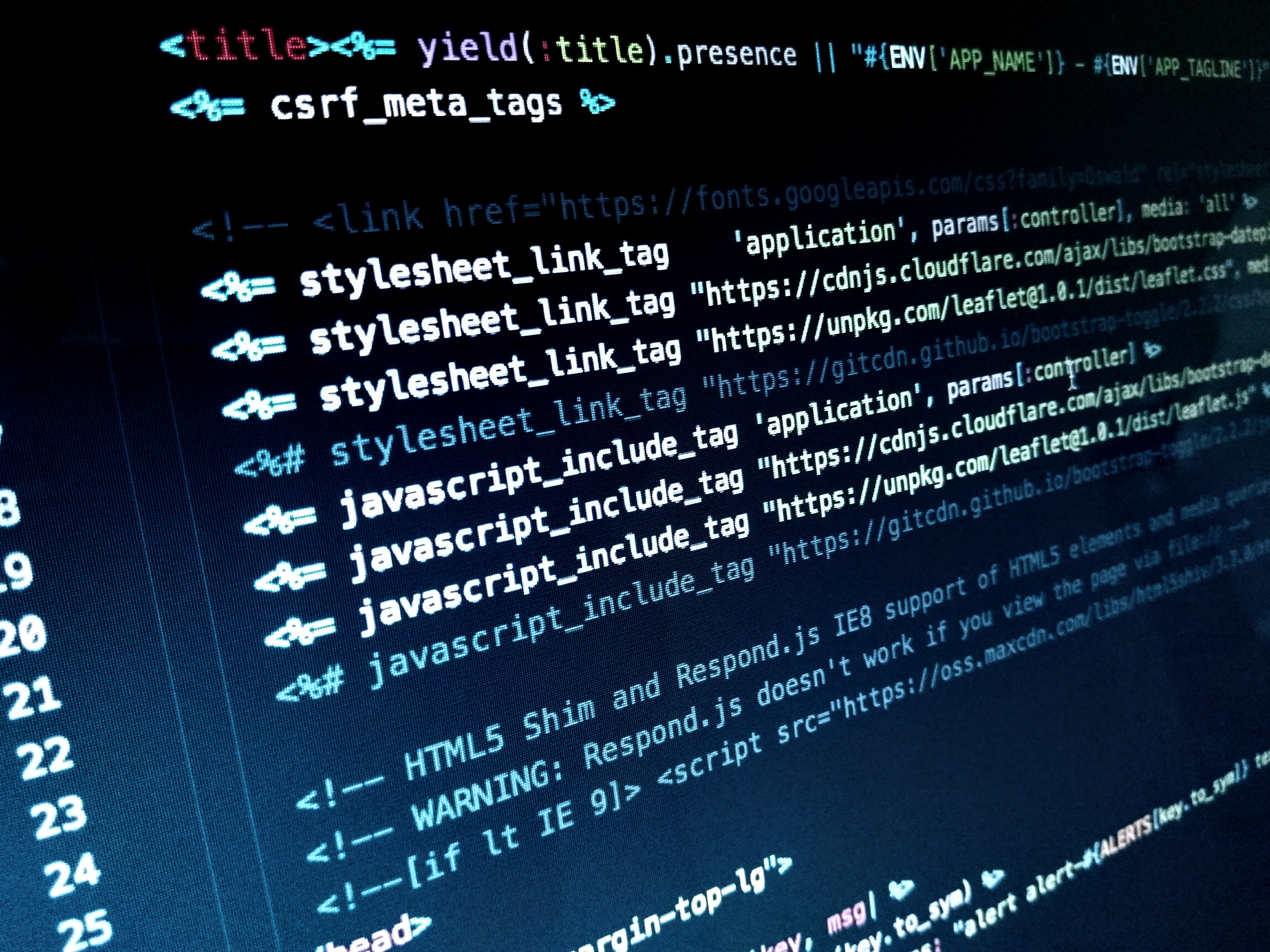 HTML Header JavaScript Code