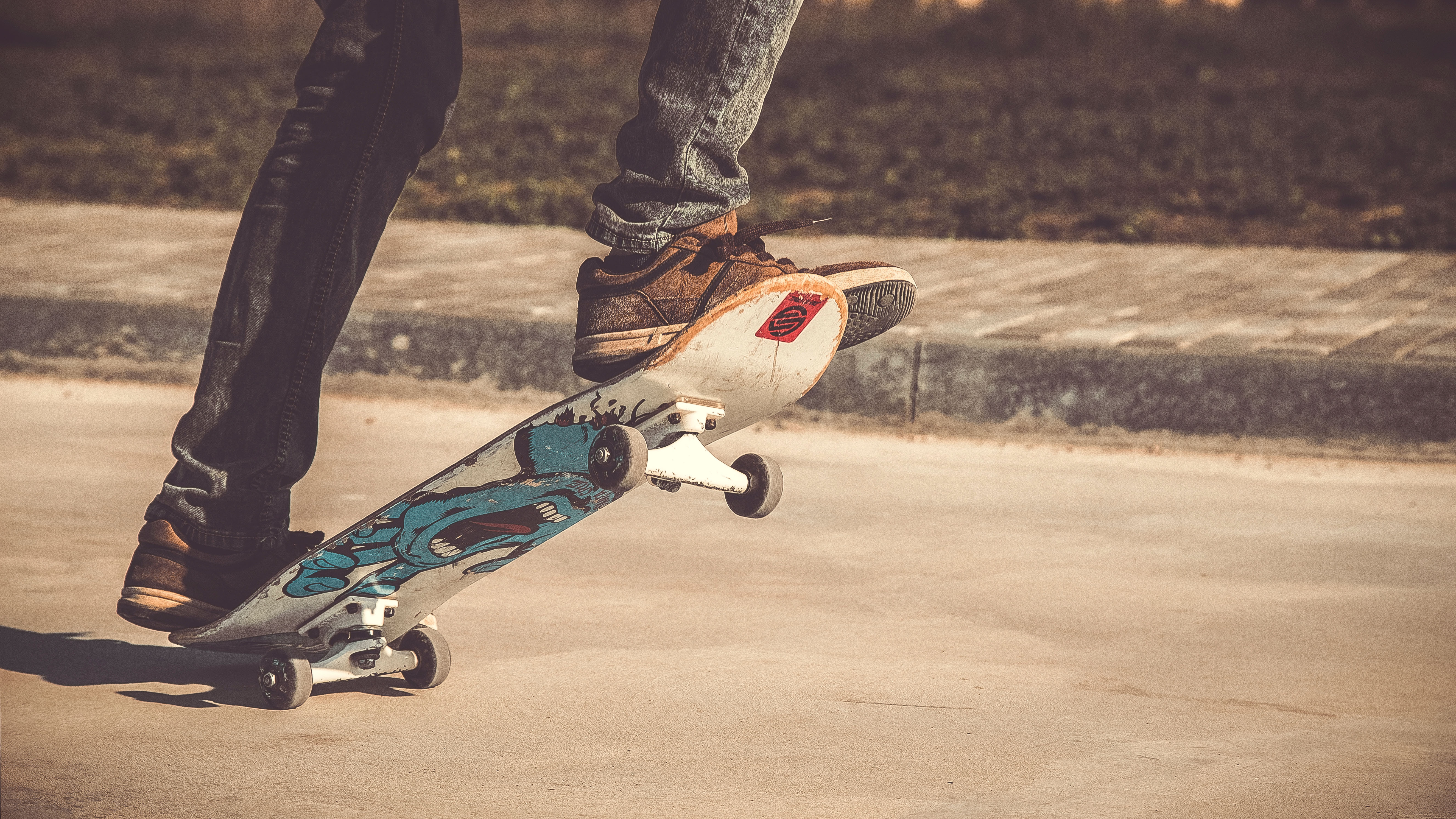 Skateboard Street Road