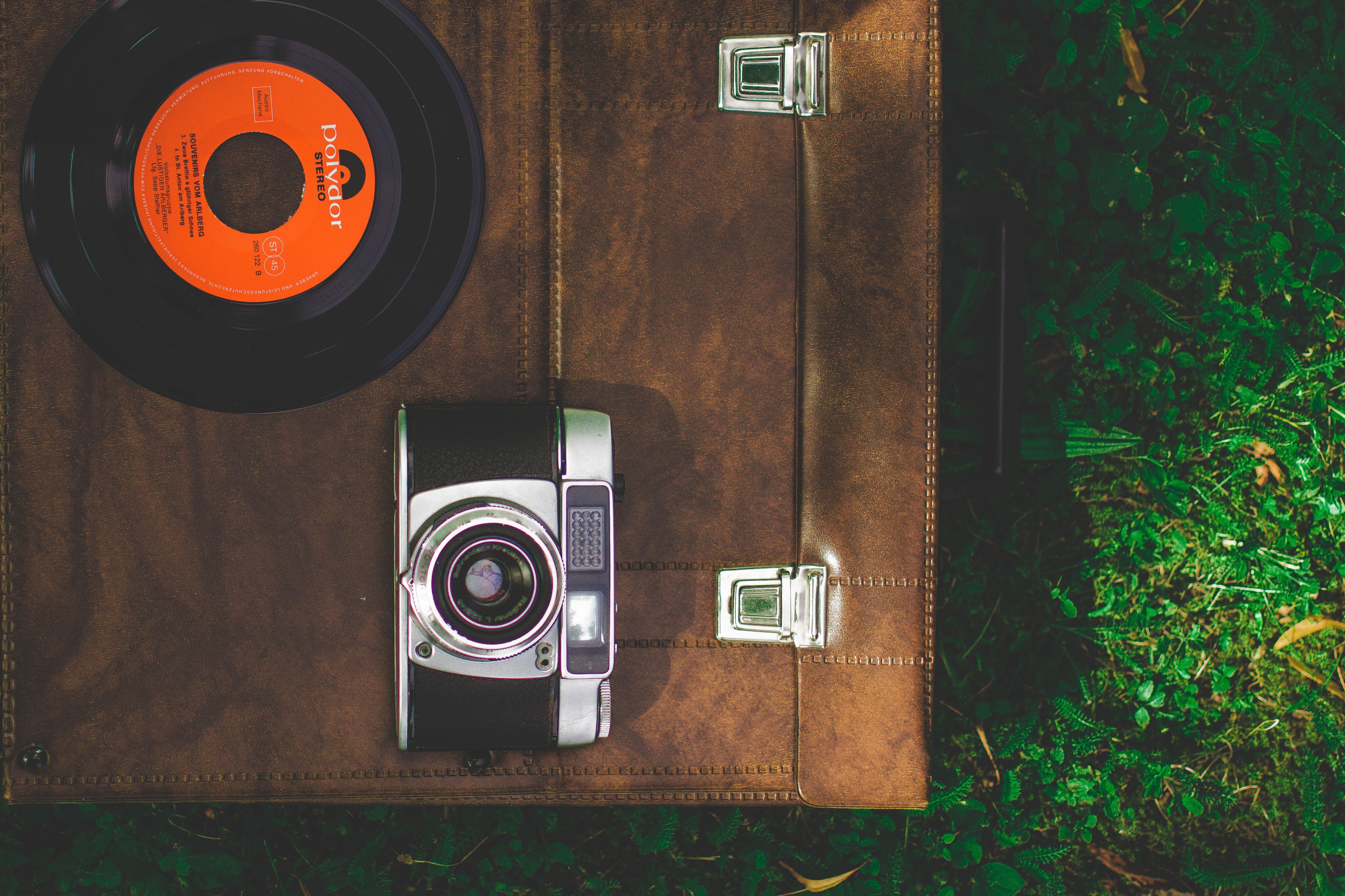 Luggage Camera Vinyl Record