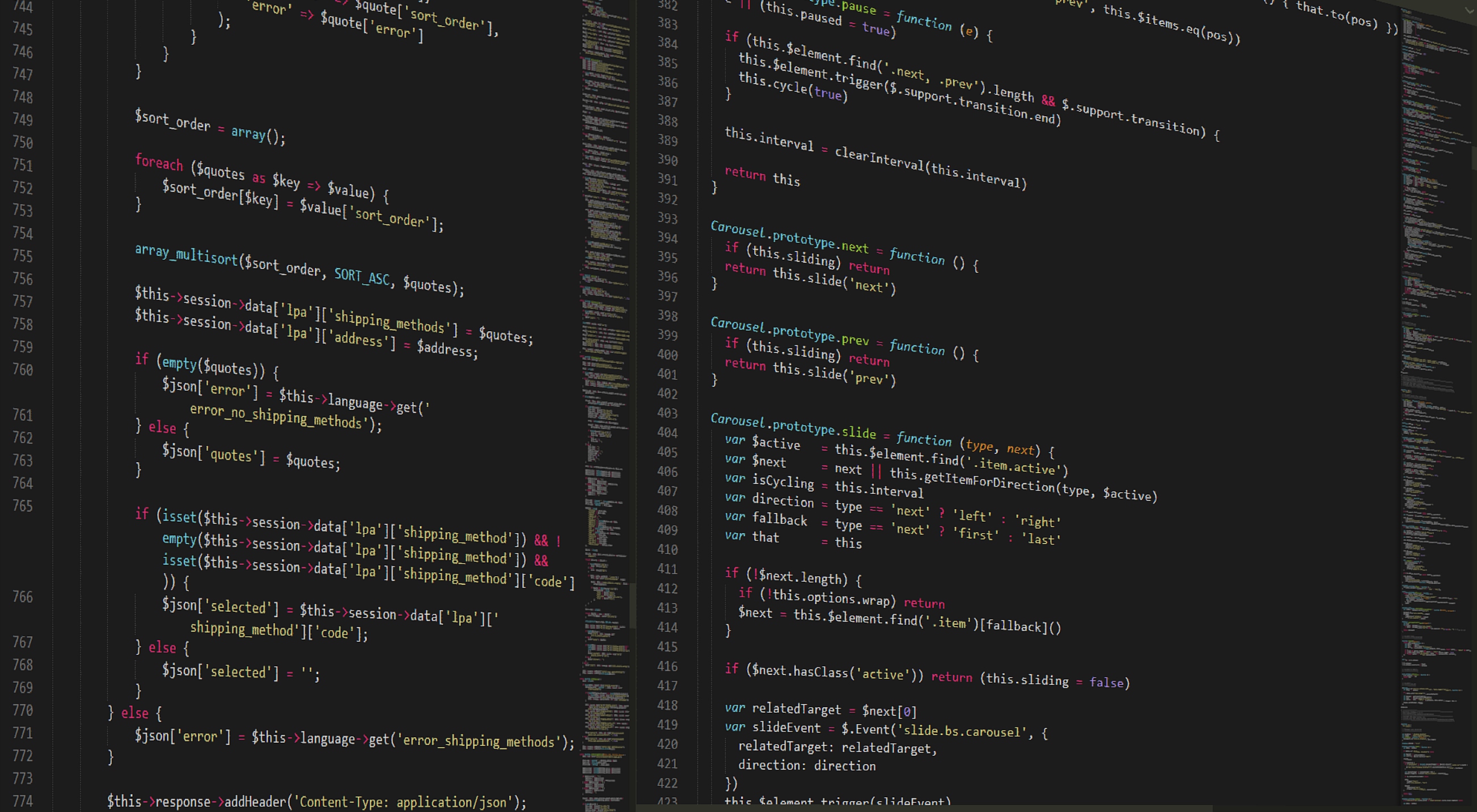 Programming Code JavaScript Editor