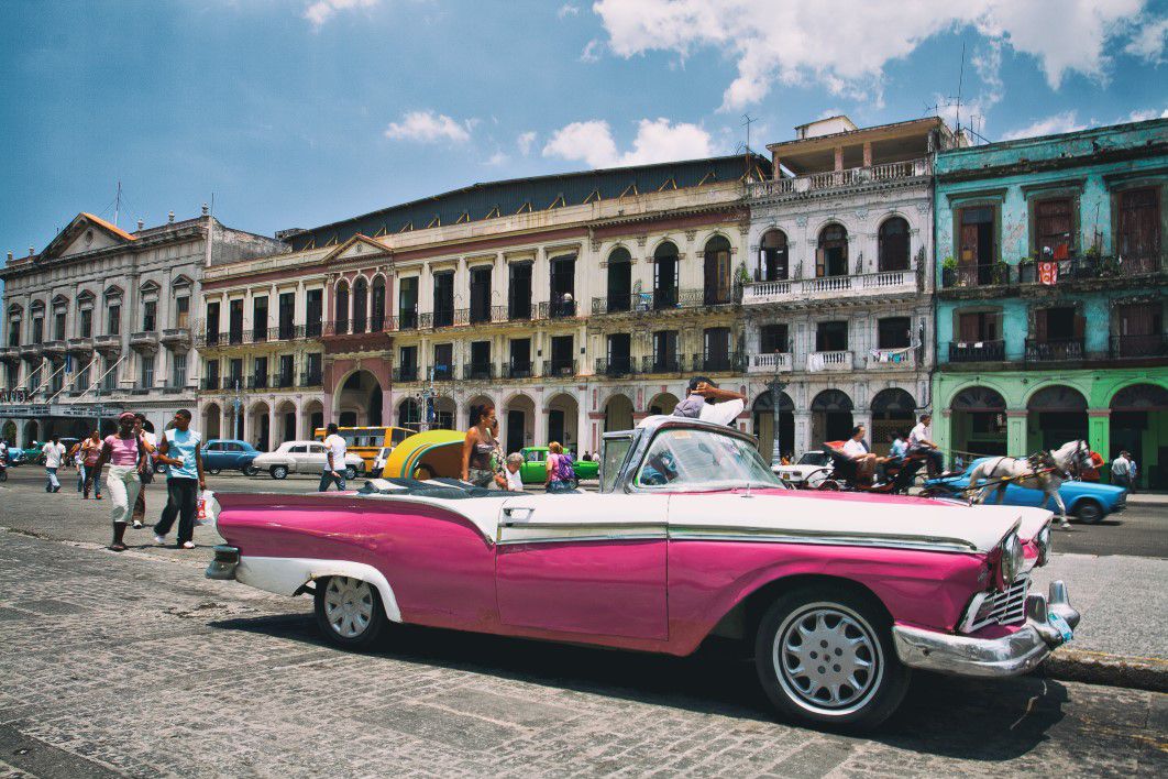 Pink Cadillac Cuba