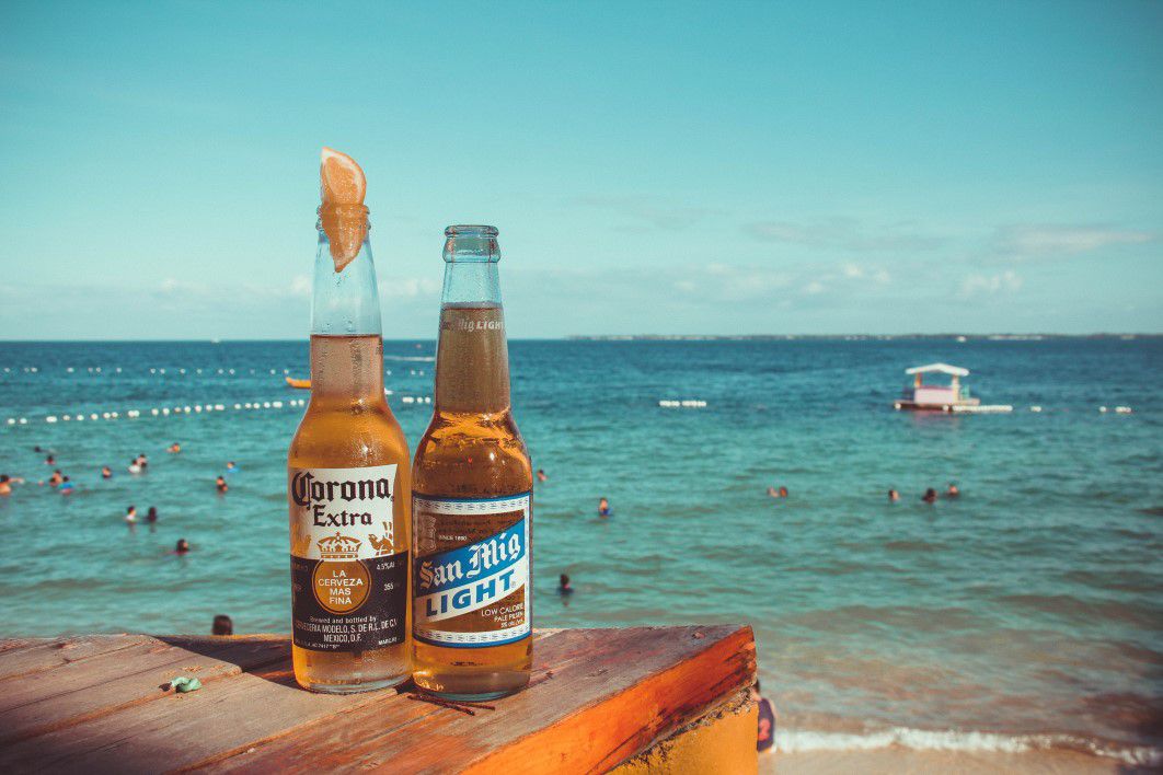 Beach Beer Sea