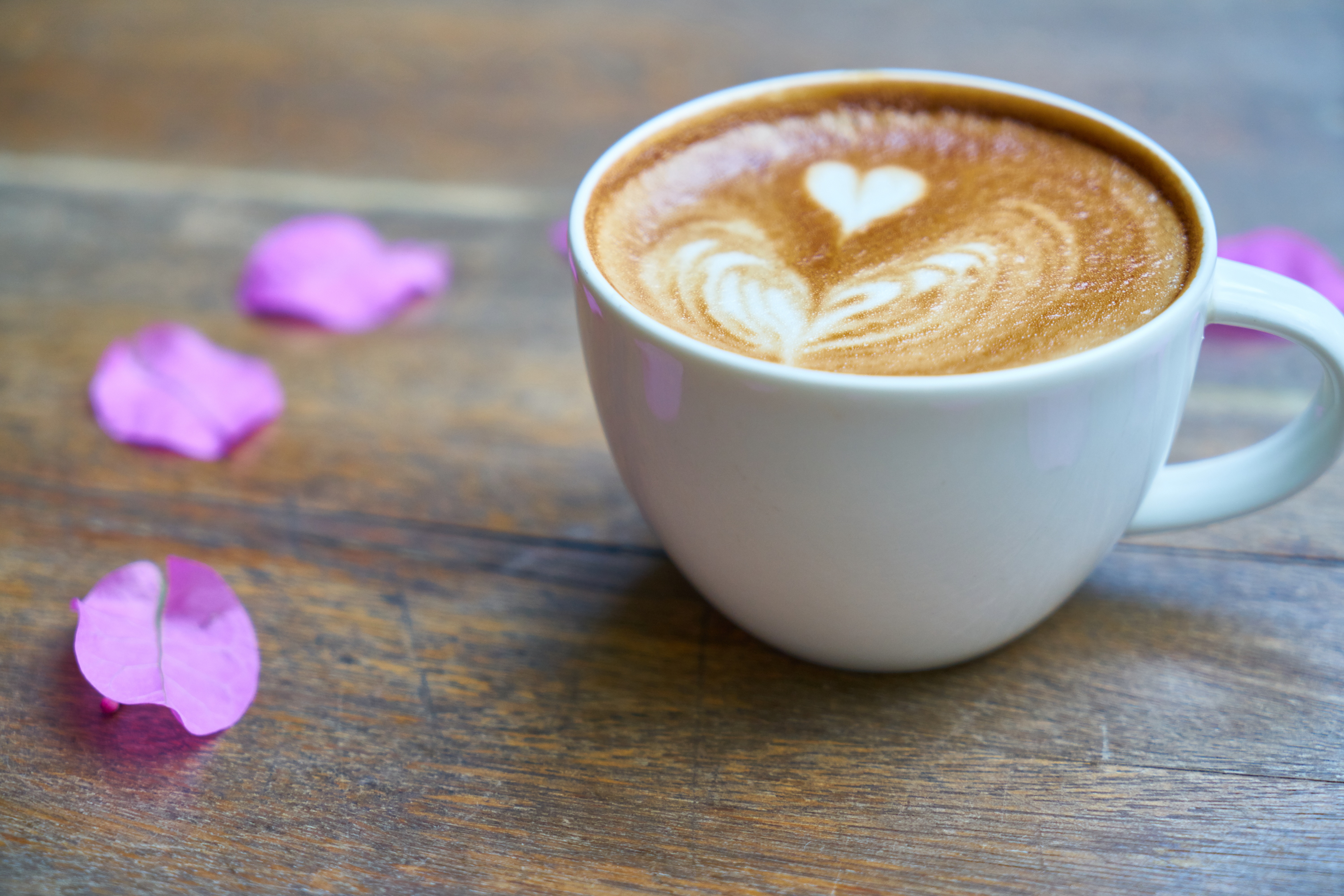 Cappuccino Coffee Love Heart