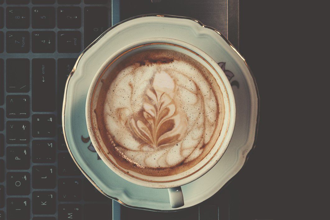 Cappuccino Coffee Pattern