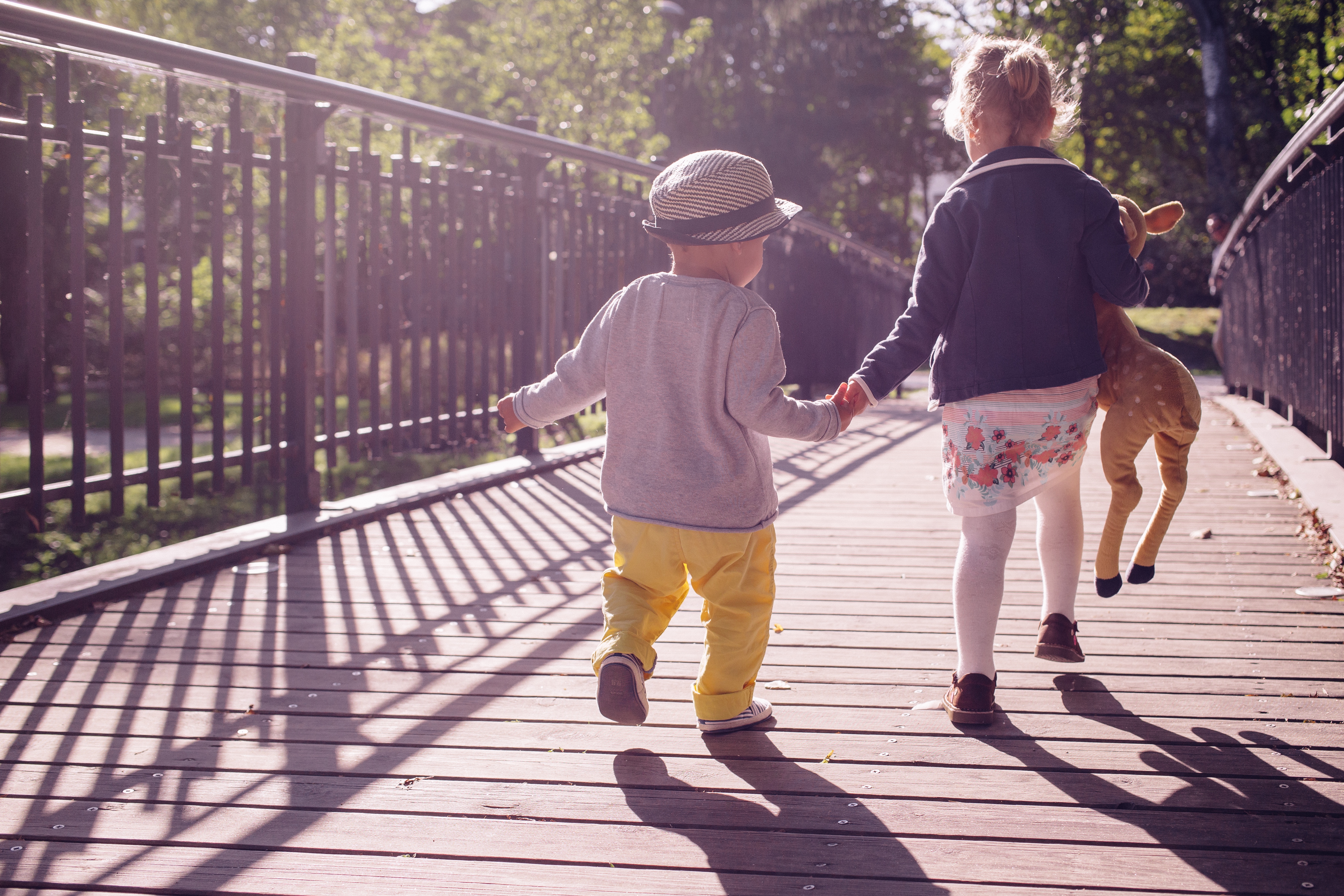 Children Running Fun