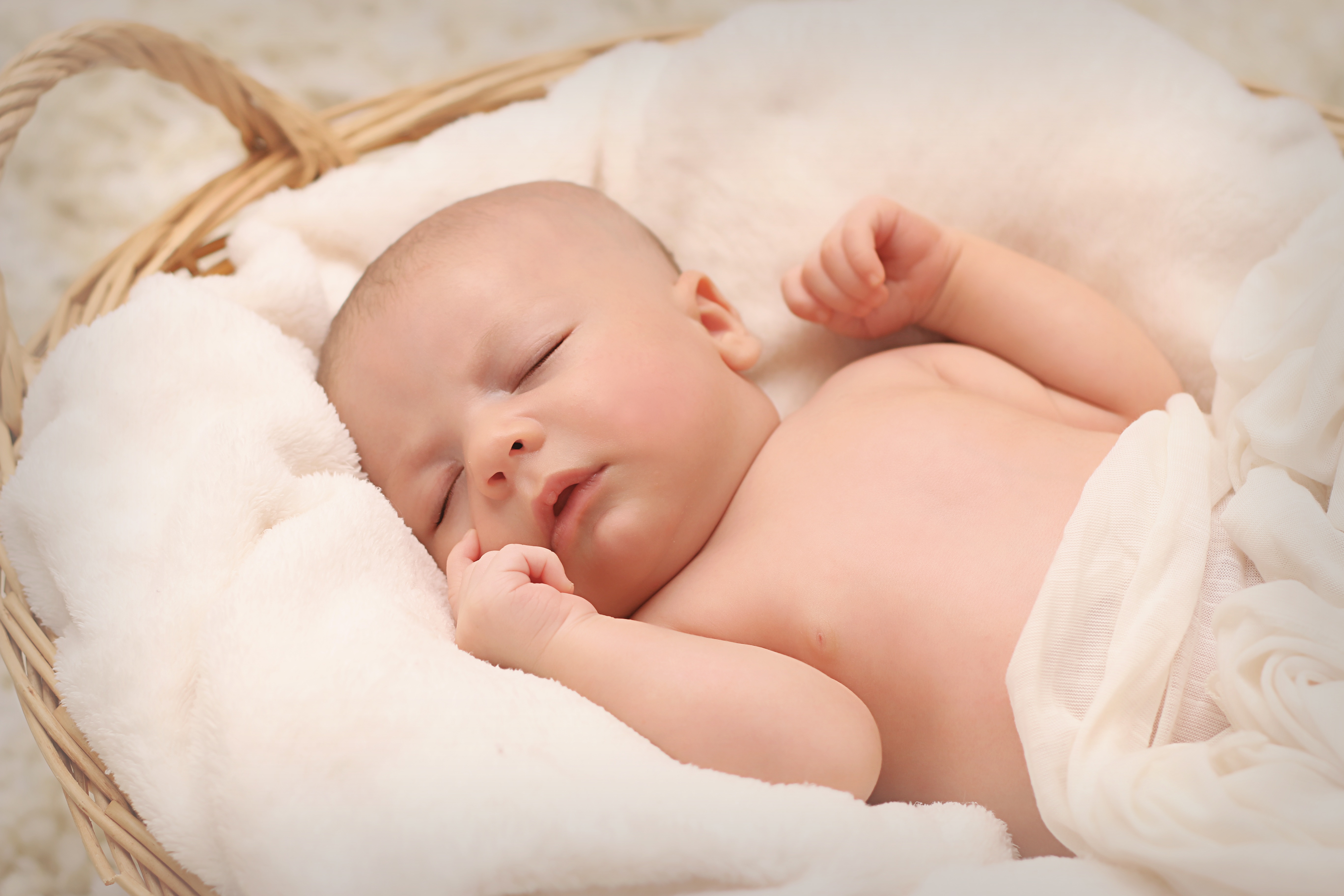 Newborn Baby Sleep Basket