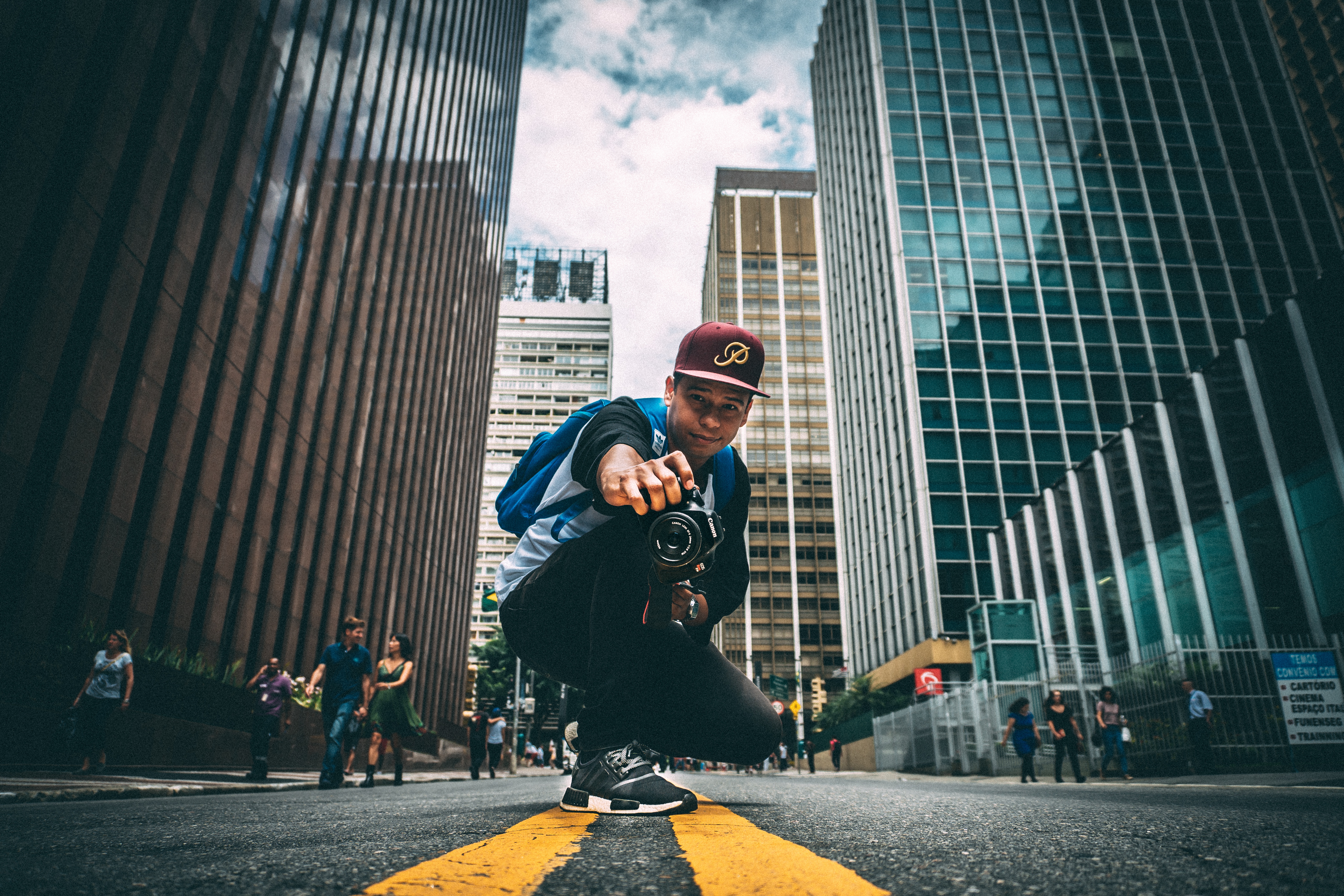 Photographer City Man Hat