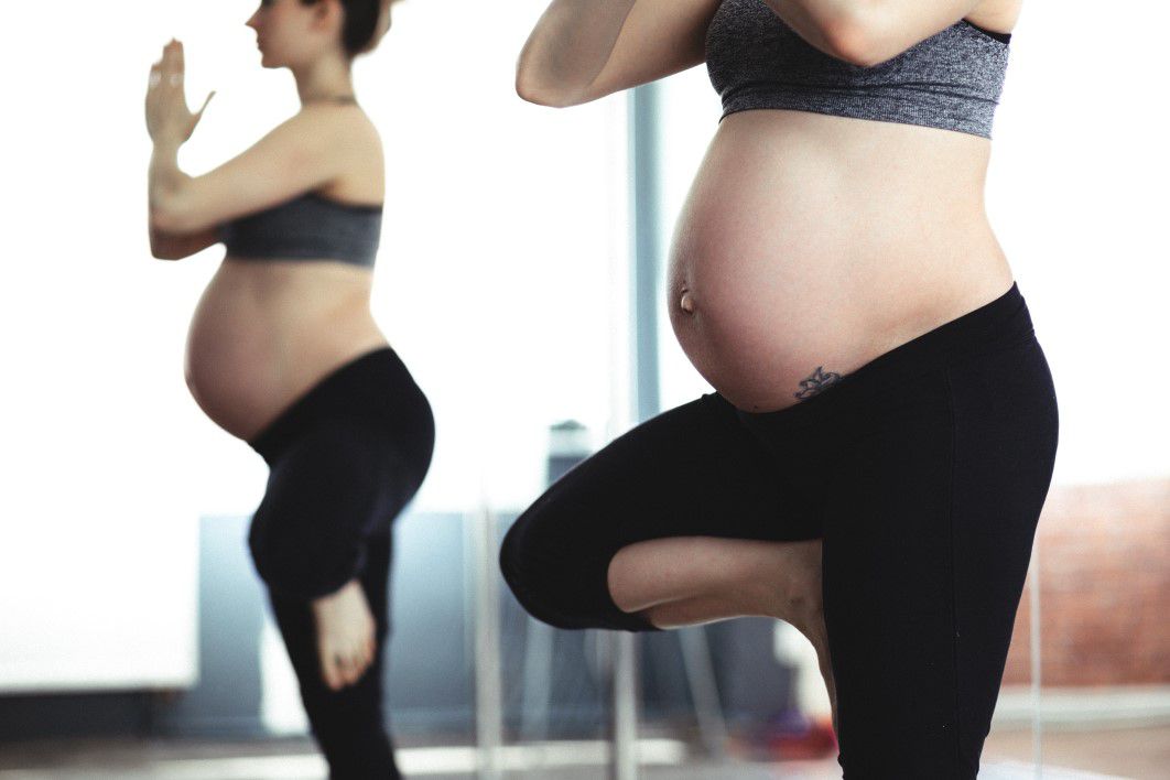 Pregnant Woman Yoga