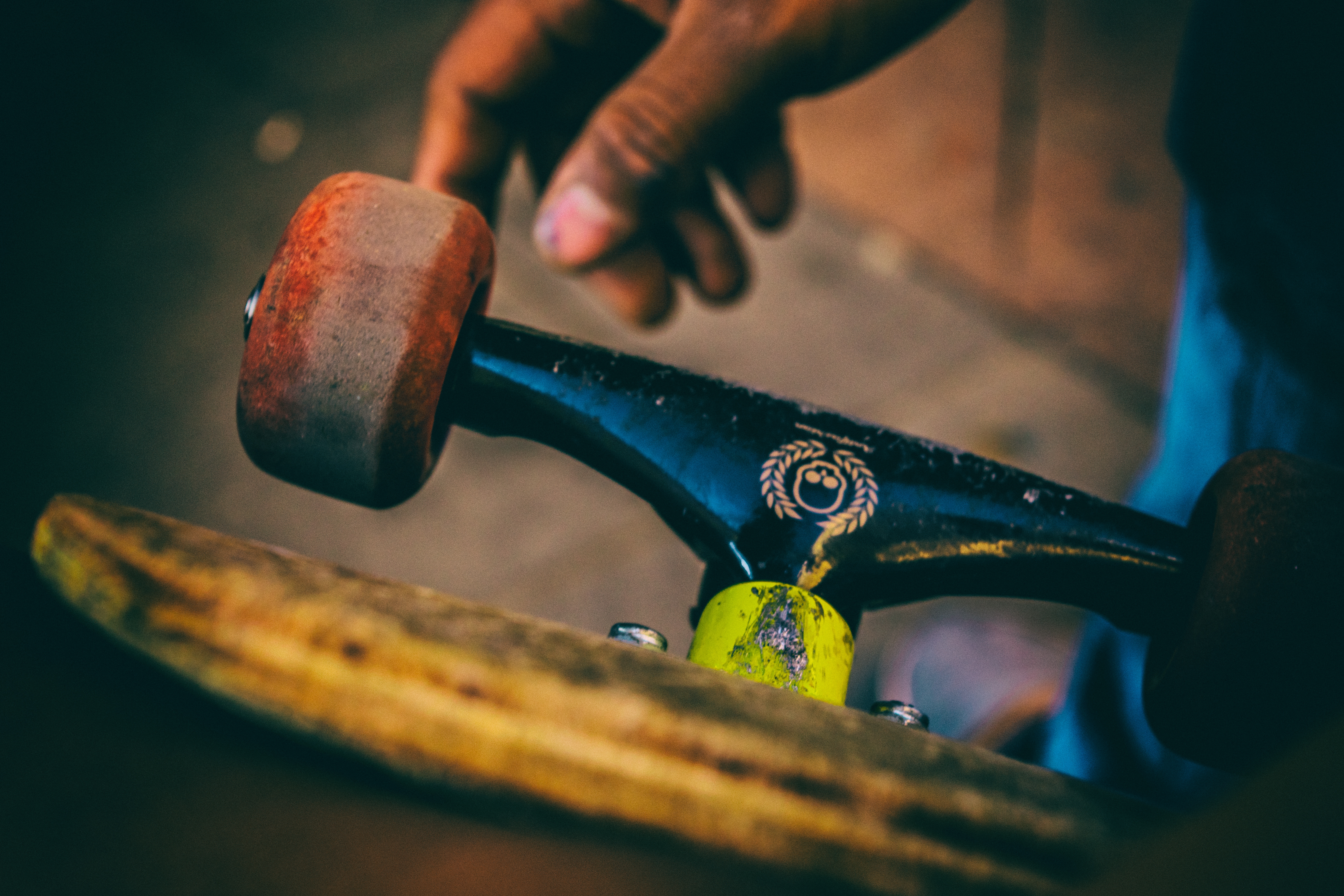 Skateboard Close-up