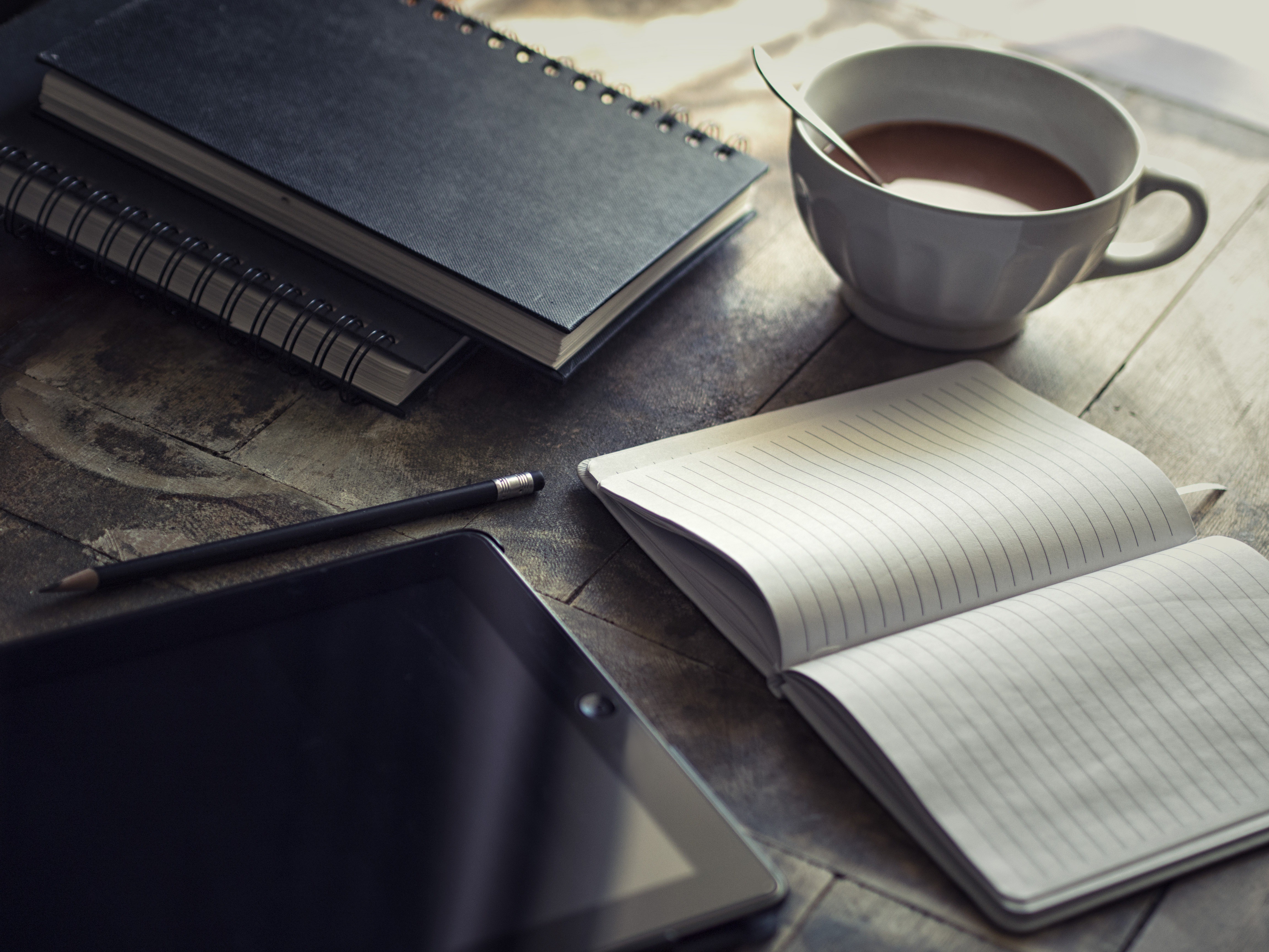 Tea Notepad Desk