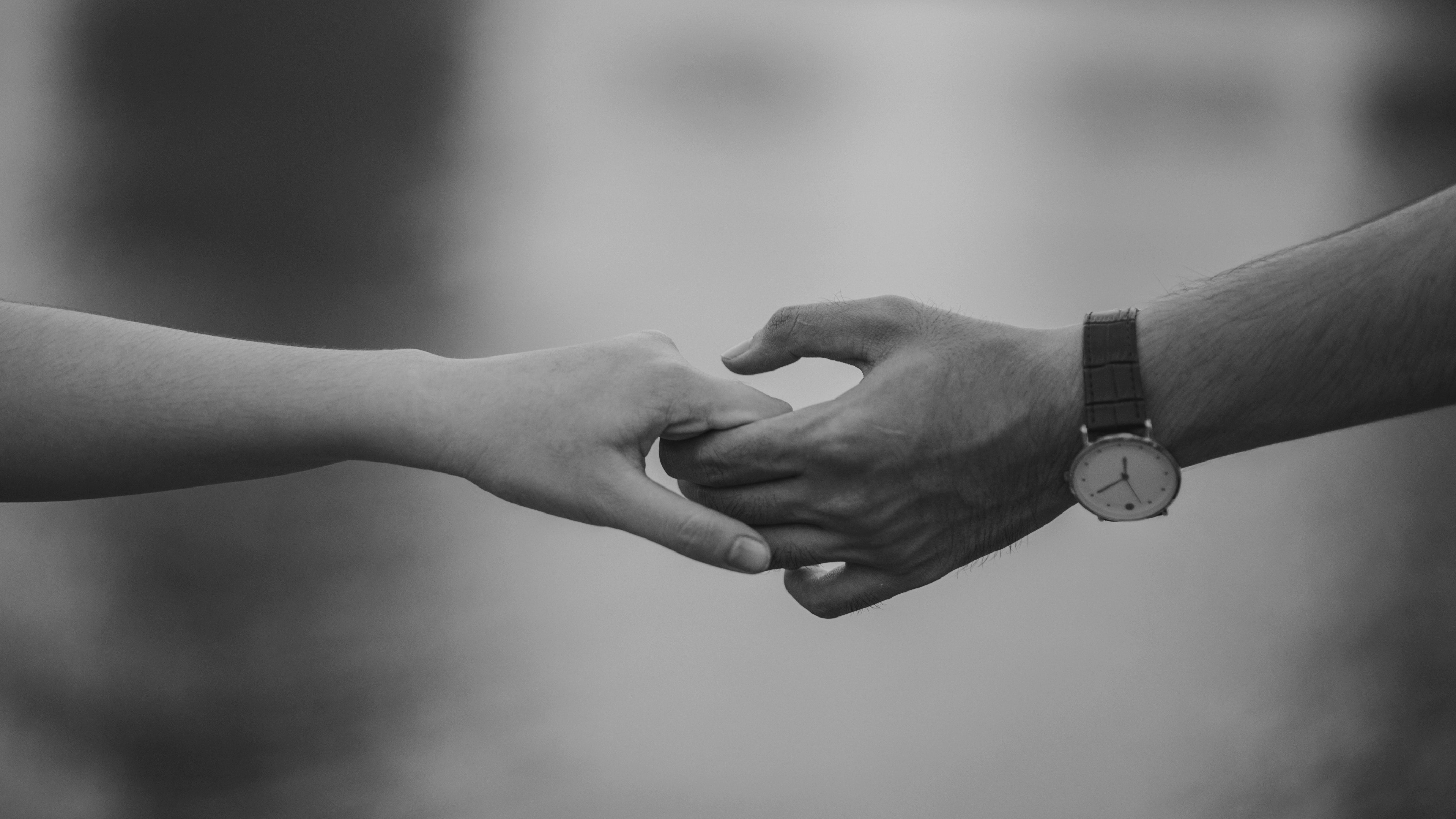 Man Woman Holding Hands Free Stock Photo - NegativeSpace