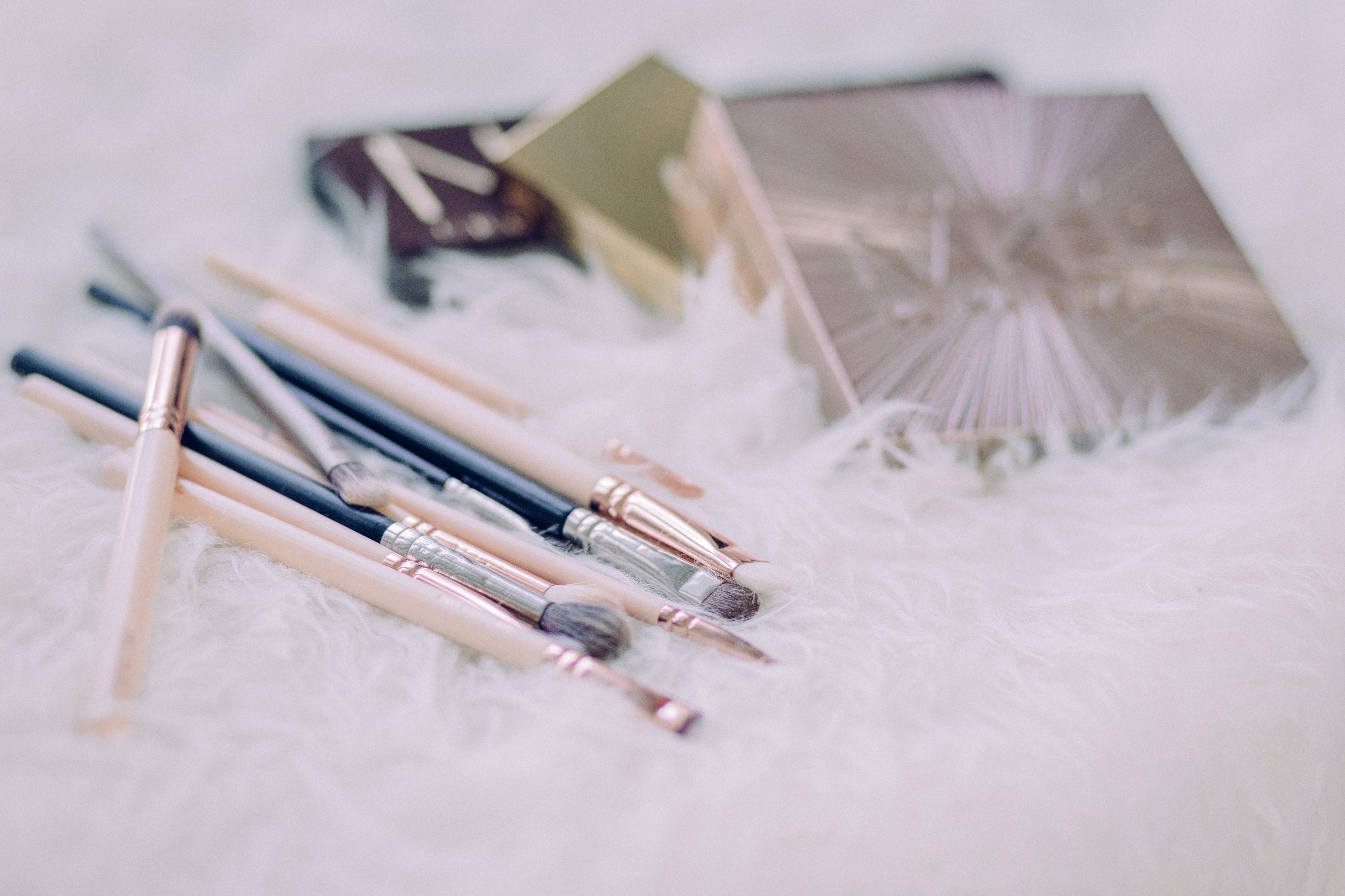 Mixed Make-Up Brushes