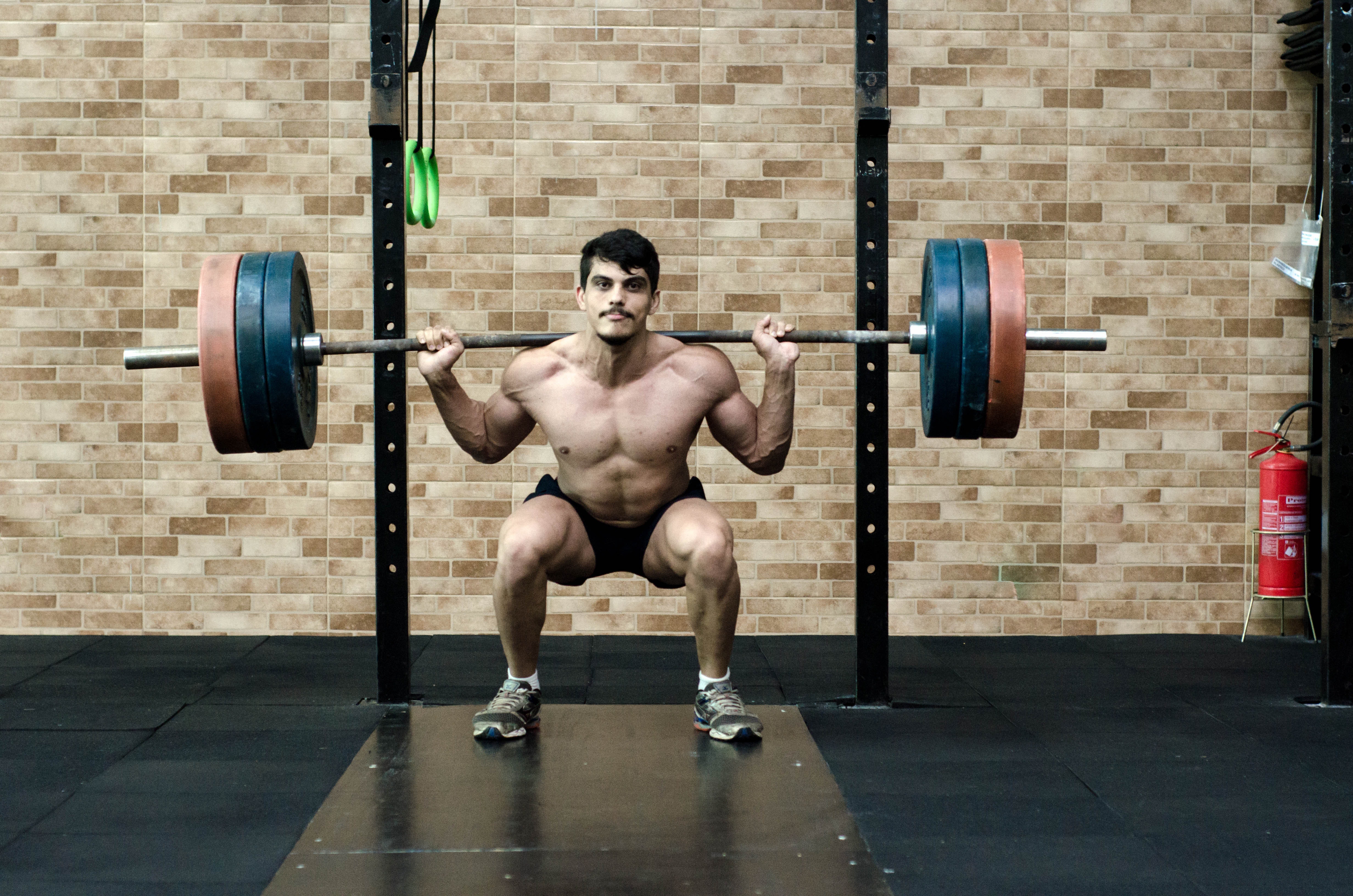 Weightlifter Gym Free Stock Photo Negativespace