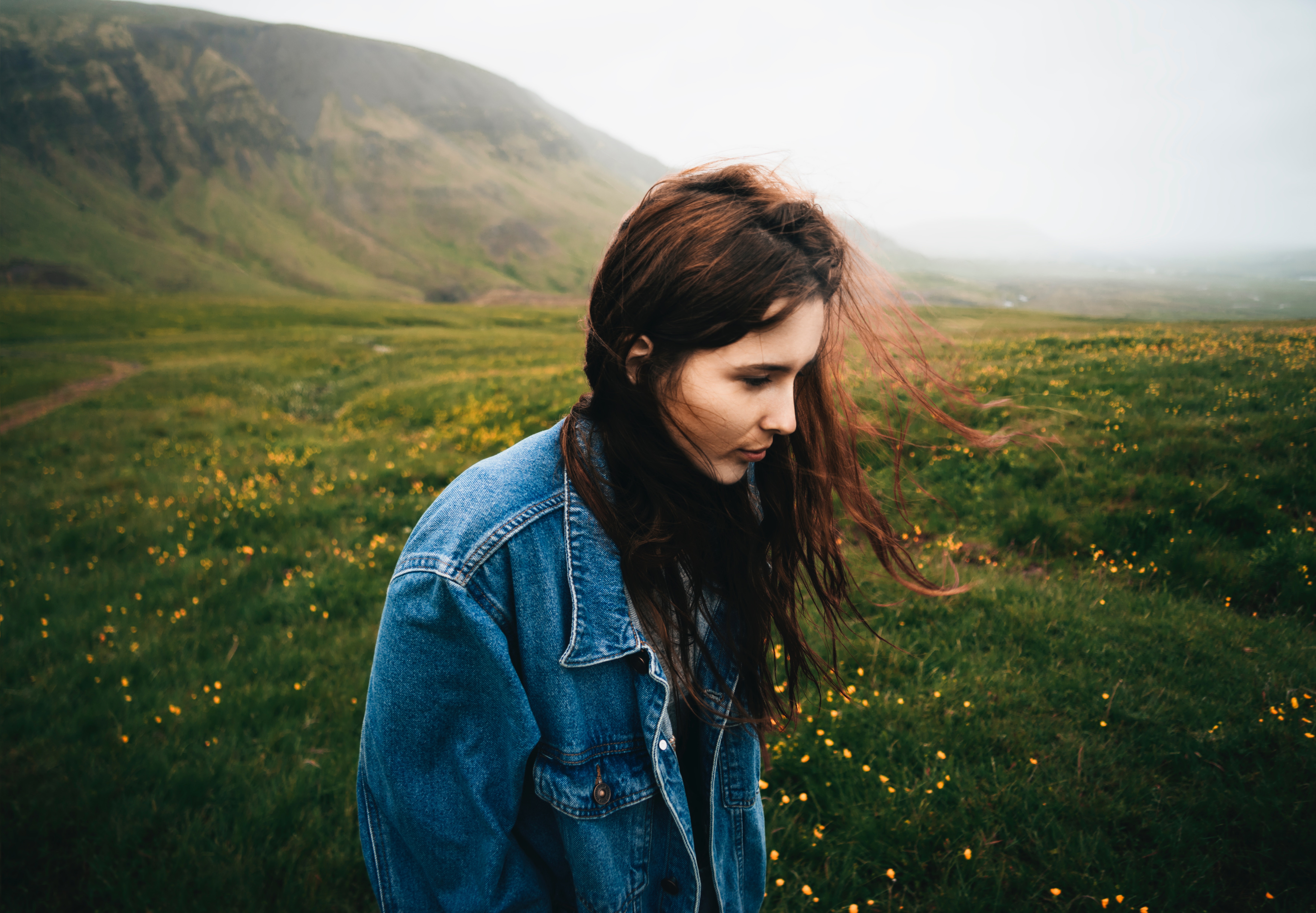 Woman Hike Mountain