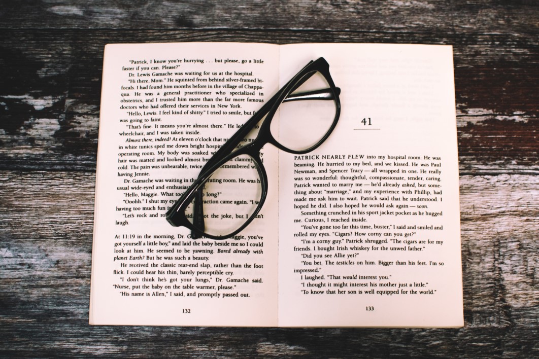 Book Open Glasses