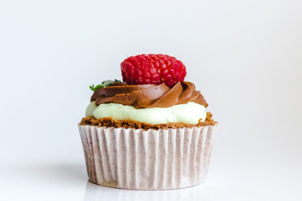Raspberry Chocolate Cupcake