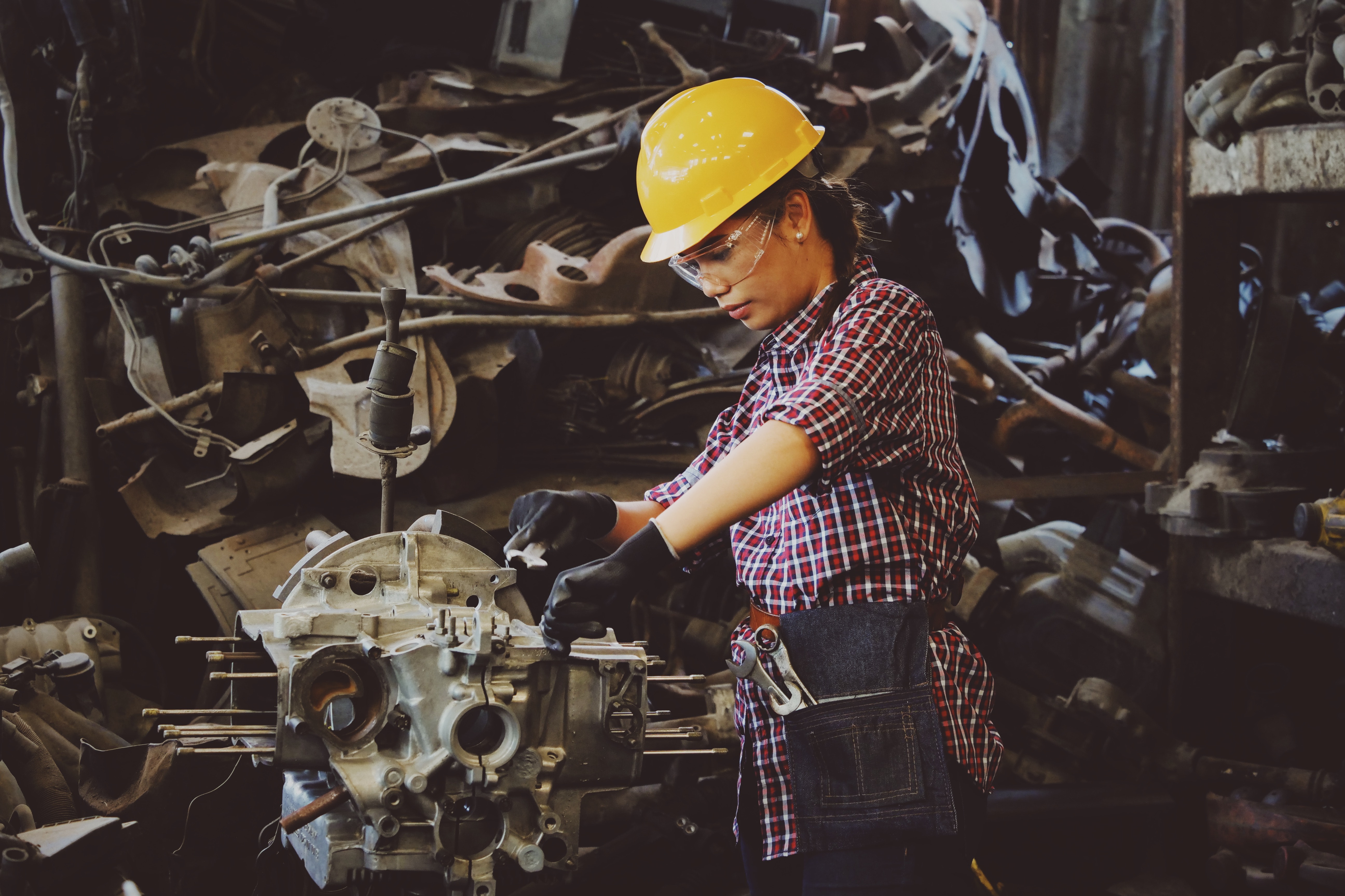 Female Factory Worker