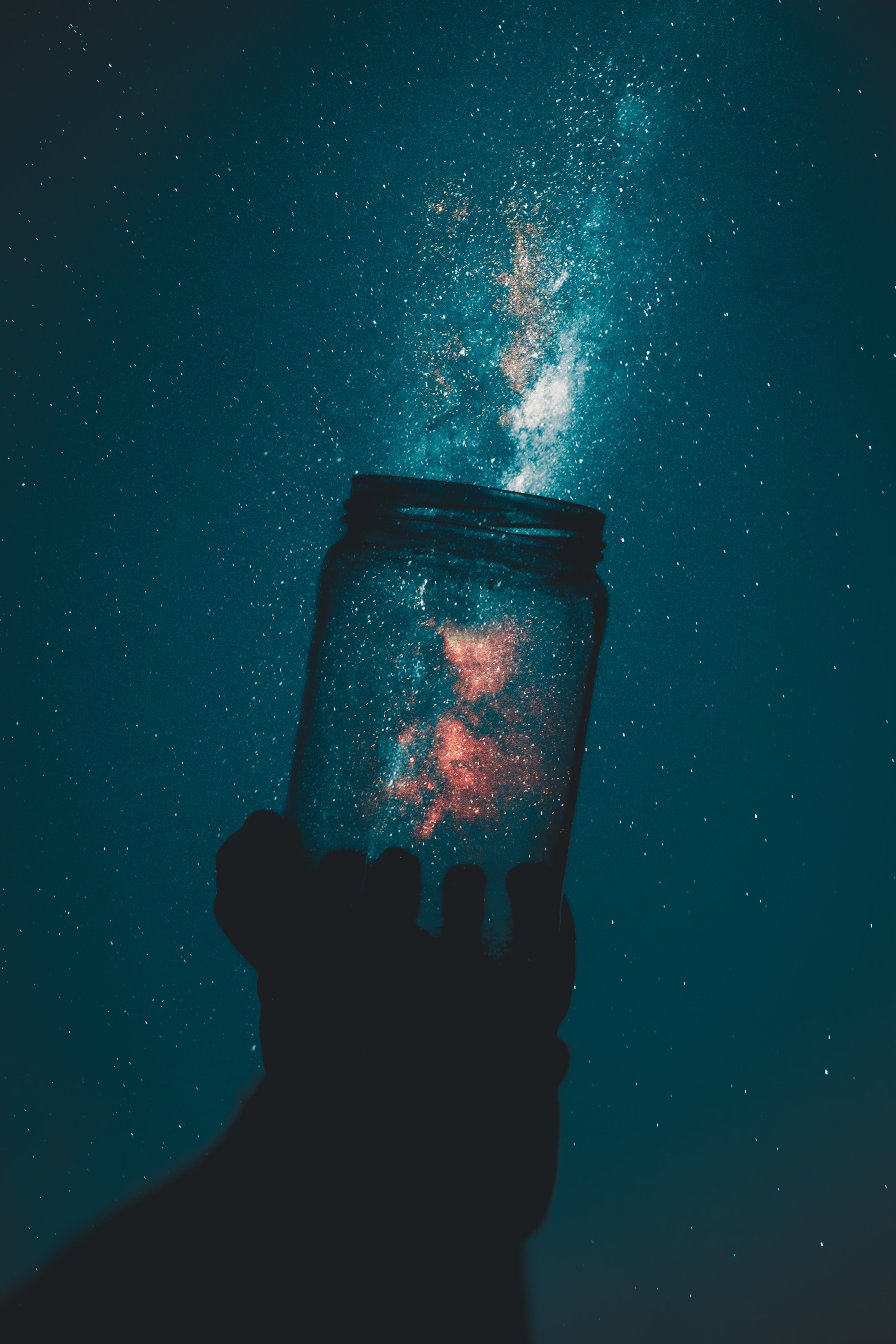 Holding Galaxy Free Stock Photo - NegativeSpace