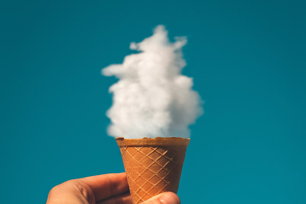 Ice Cream Cone Clouds