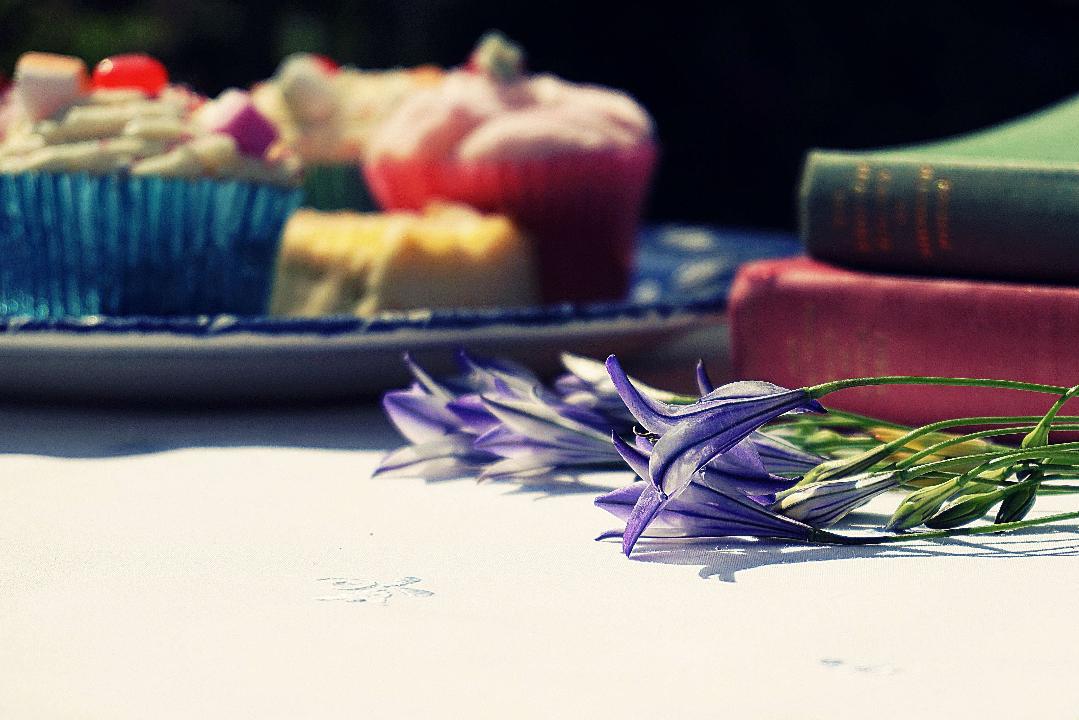 Cakes Books Flowers