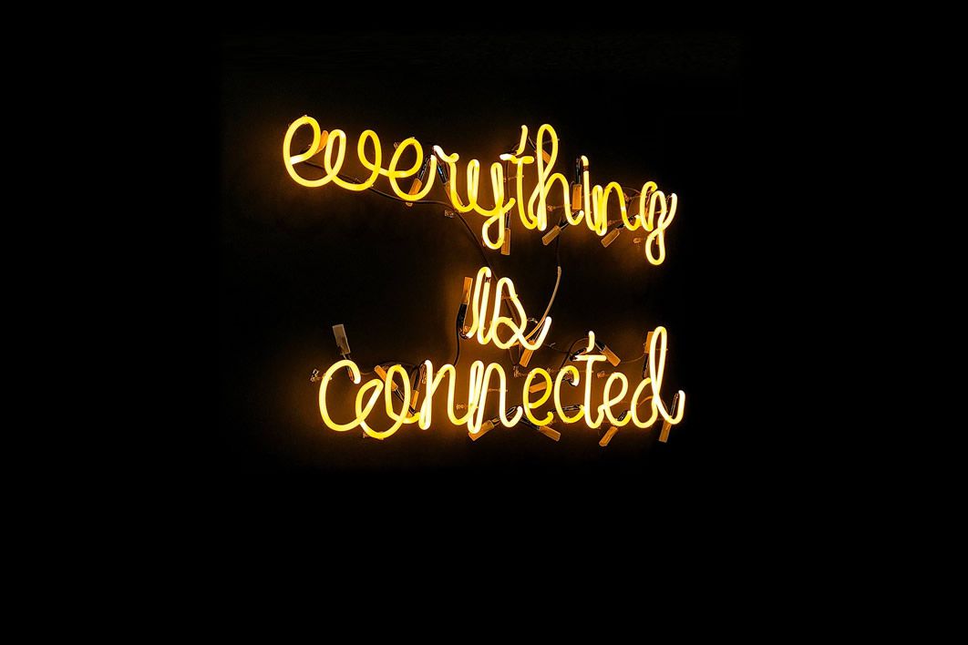 Connected Neon Sign