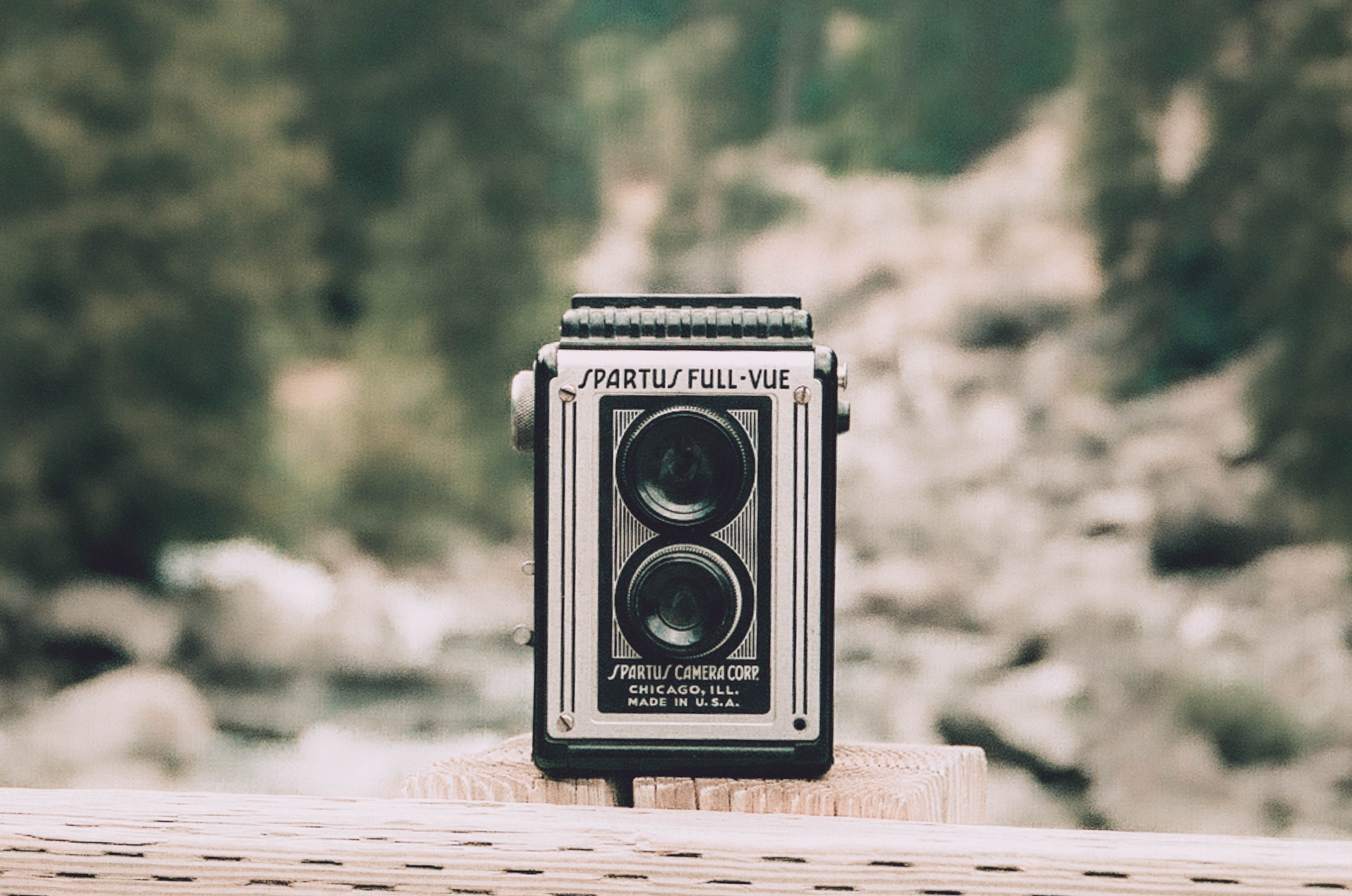 Retro Camera Outdoors