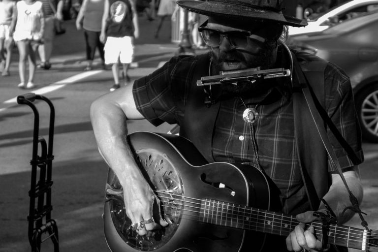 Street Singer Musician Royalty Free Photo