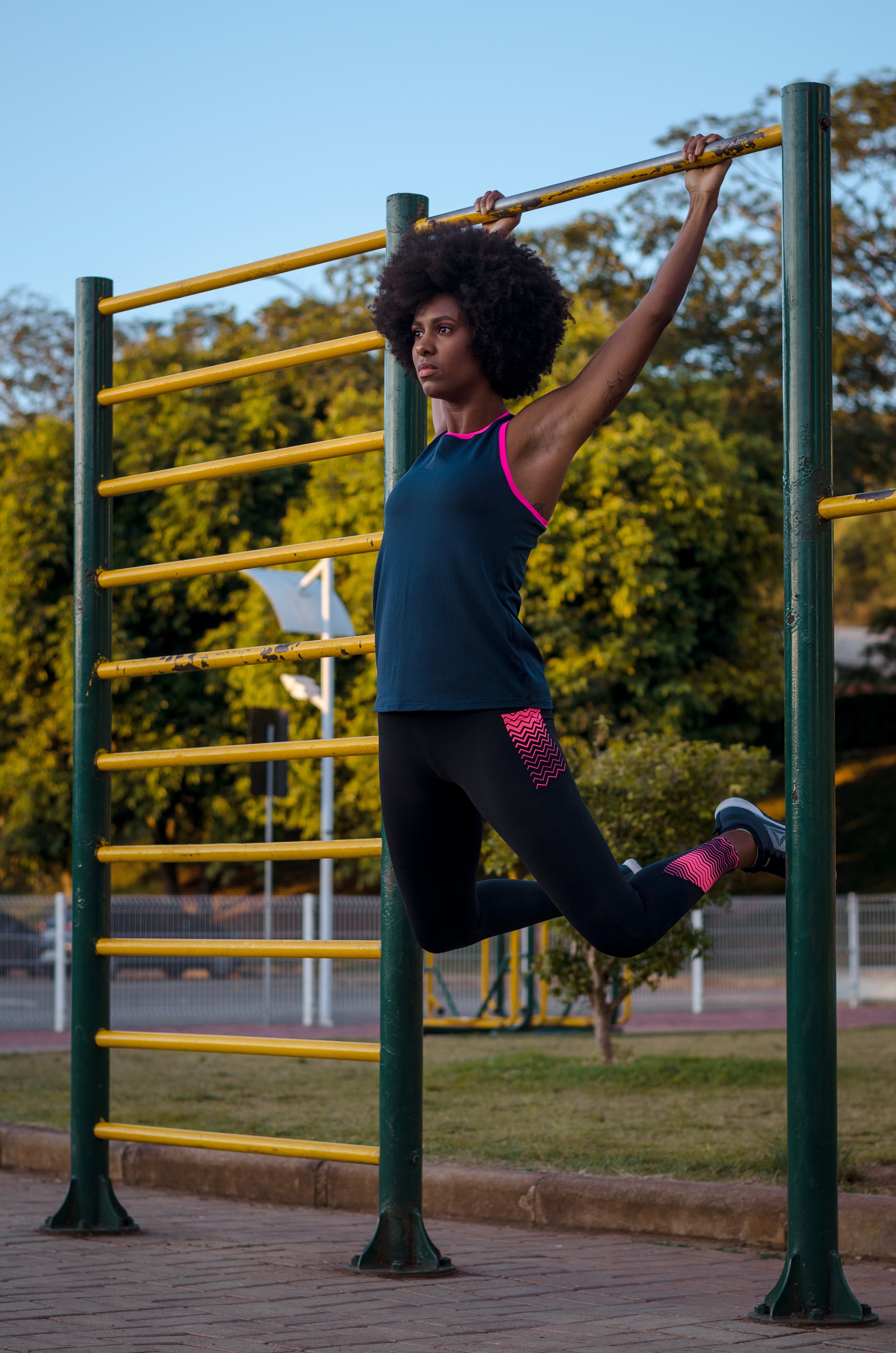 Female Model Workout