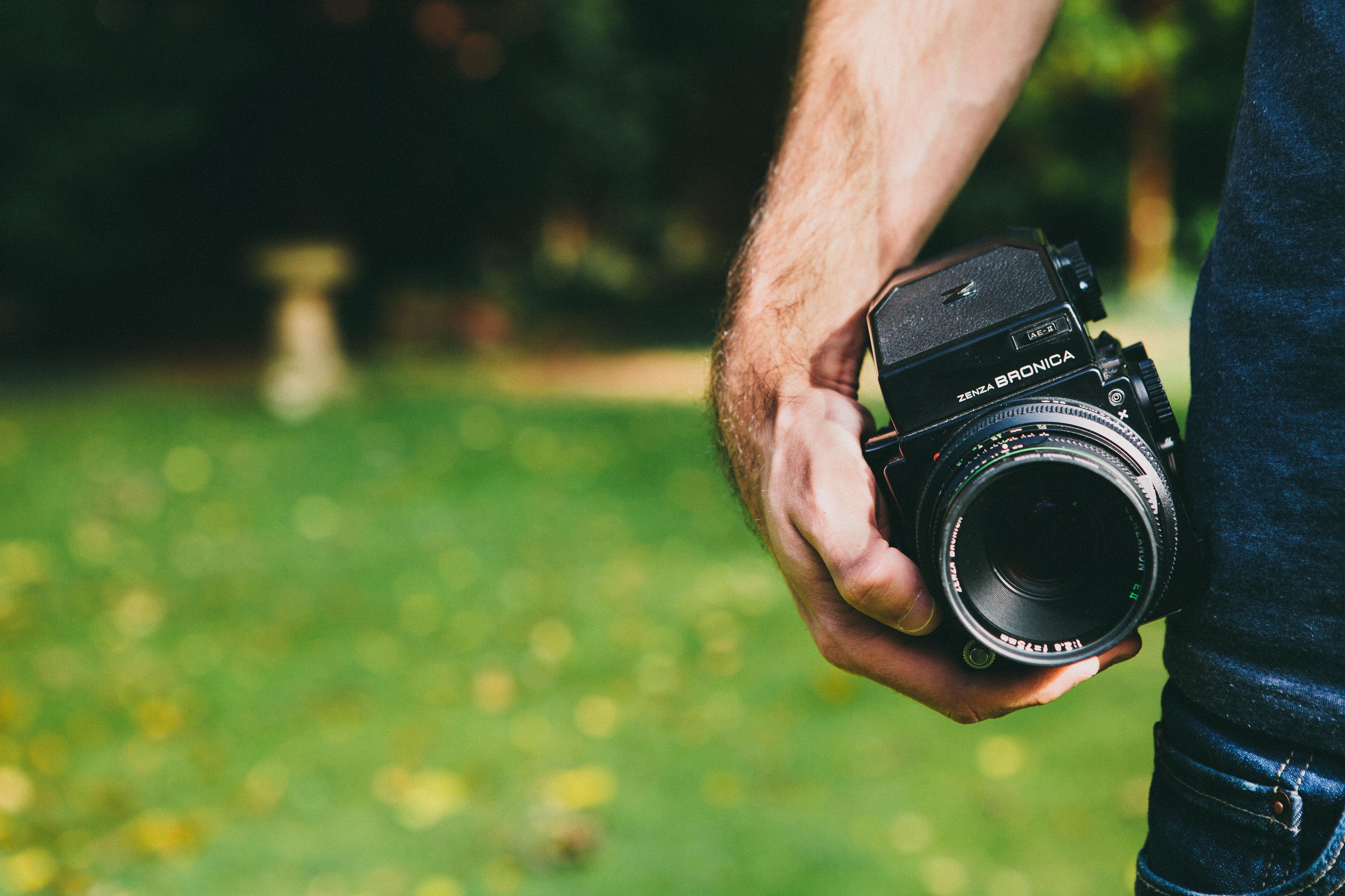 Man Holding Camera