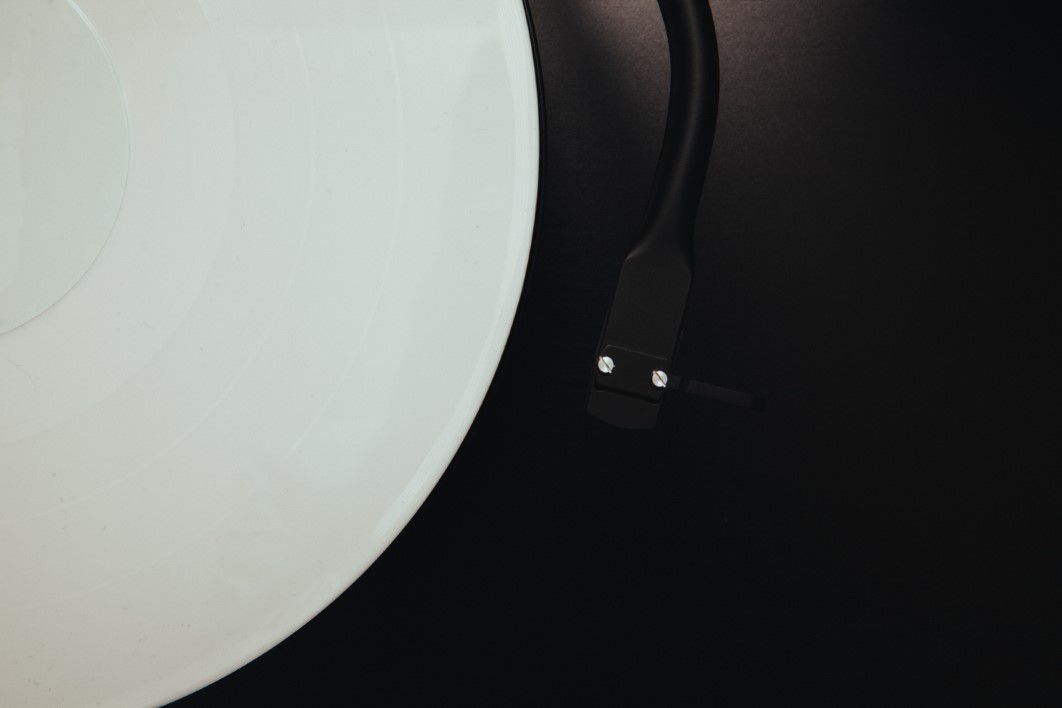 White Vinyl Player